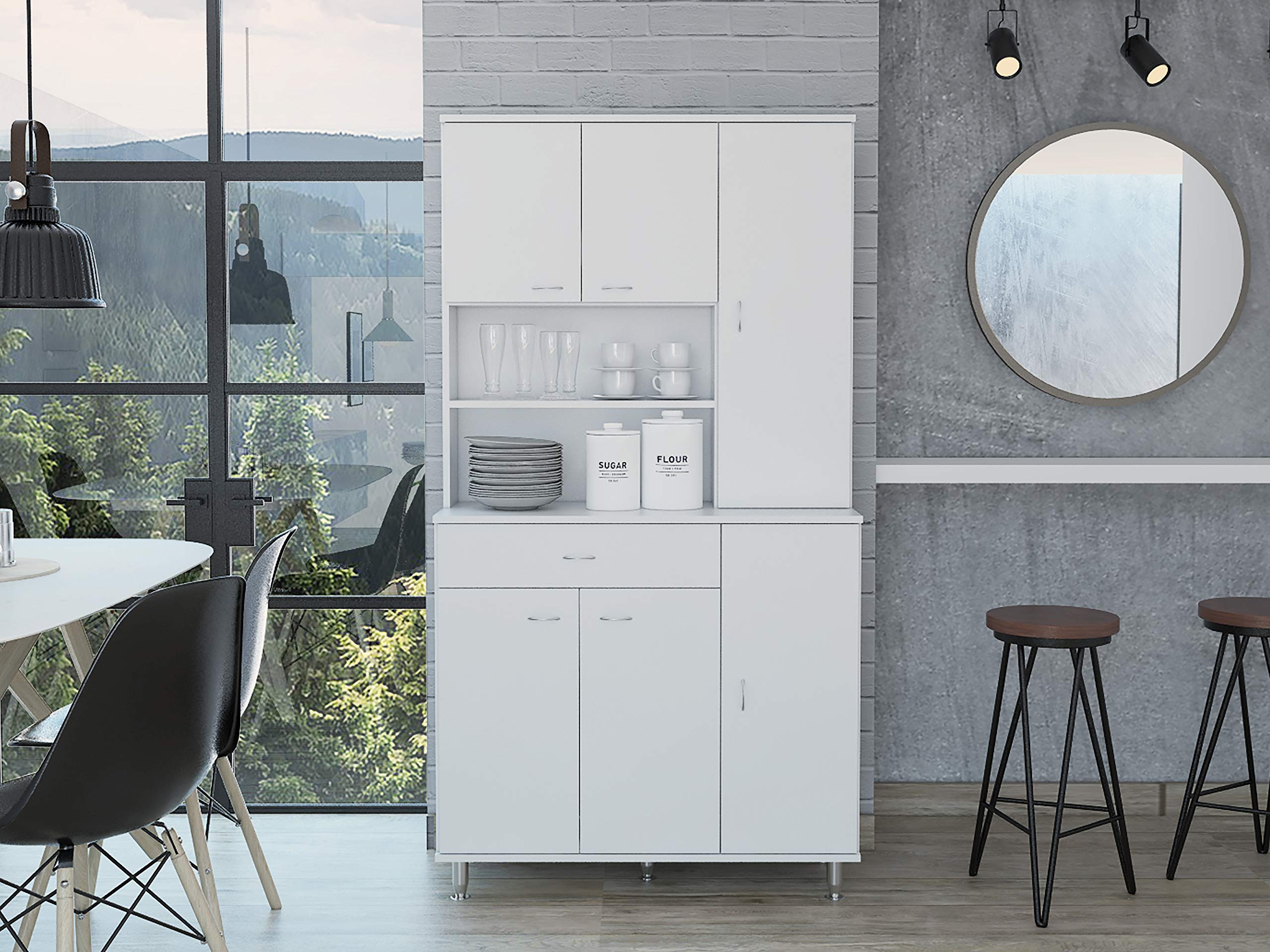 DEPOT E-SHOP Helis 90 Pantry Cabinet