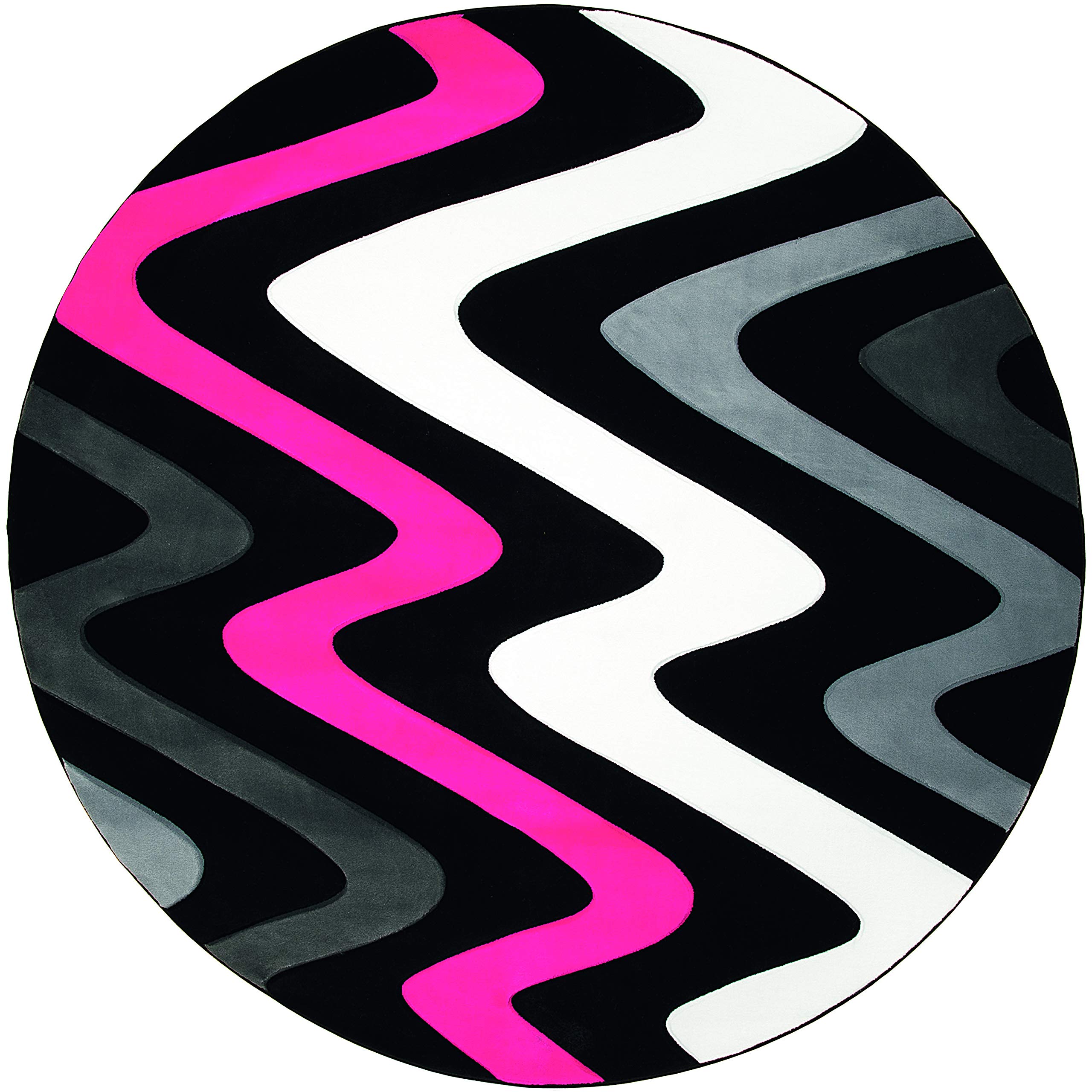 United Weavers Bristol Embezzle Pink Round Rug 710 Round