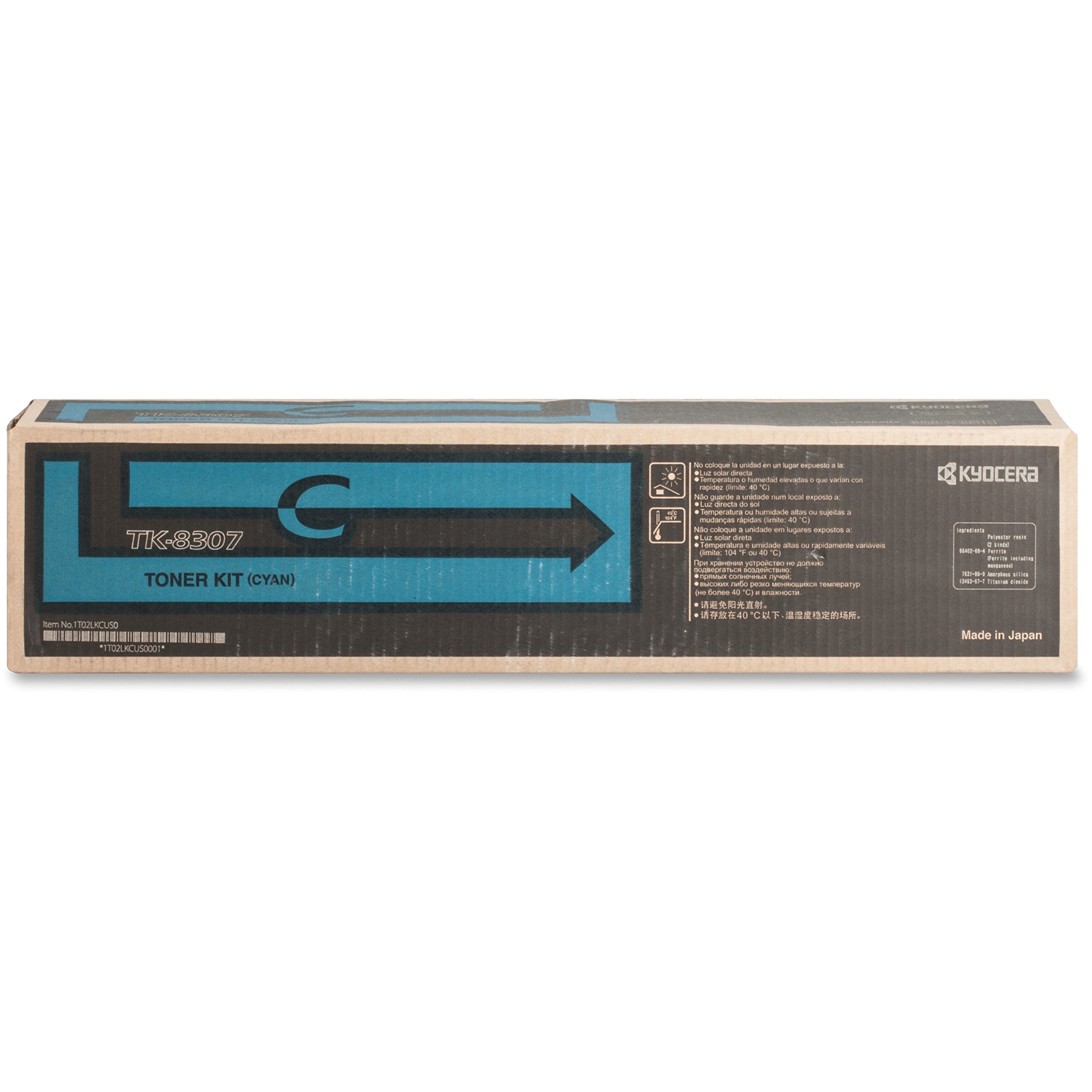 KYOCERA BR TASKALFA 3050 1-TK8307 SD CYAN TONER, 15k yield