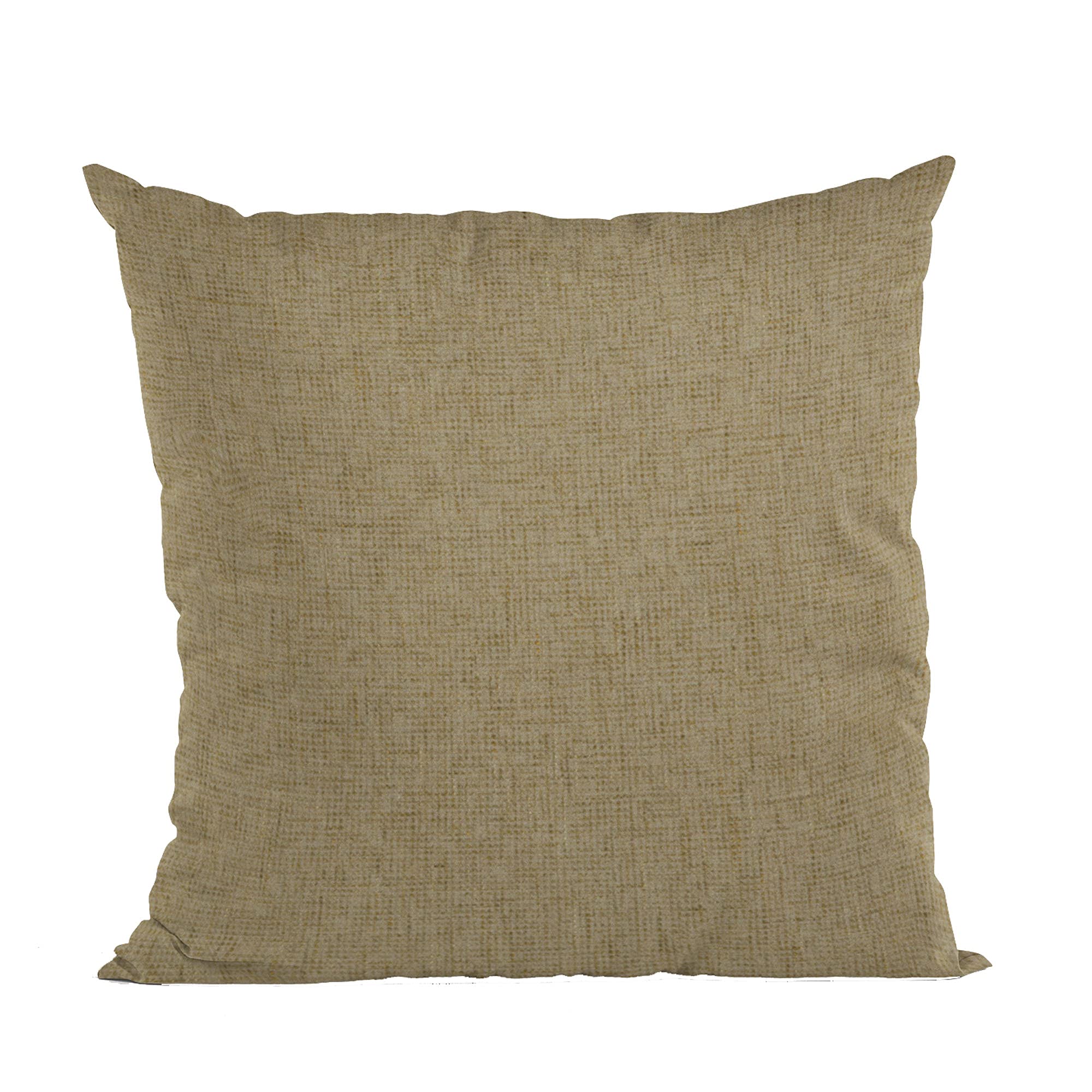 Plutus Safari Waffle Textured Solid, Sort Of A Waffle Texture Luxury Throw Pillow - Double sided  24 x 24”