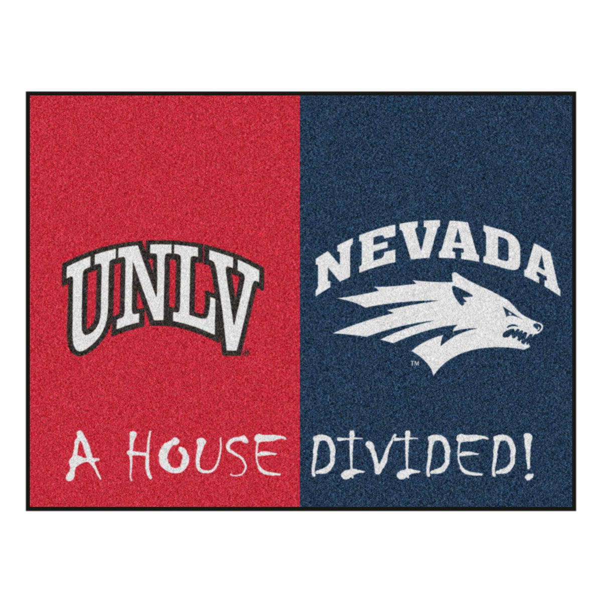 Fanmats 18683 Unlv / Nevada House Divided Rug - 34 In. X 42.5 In.