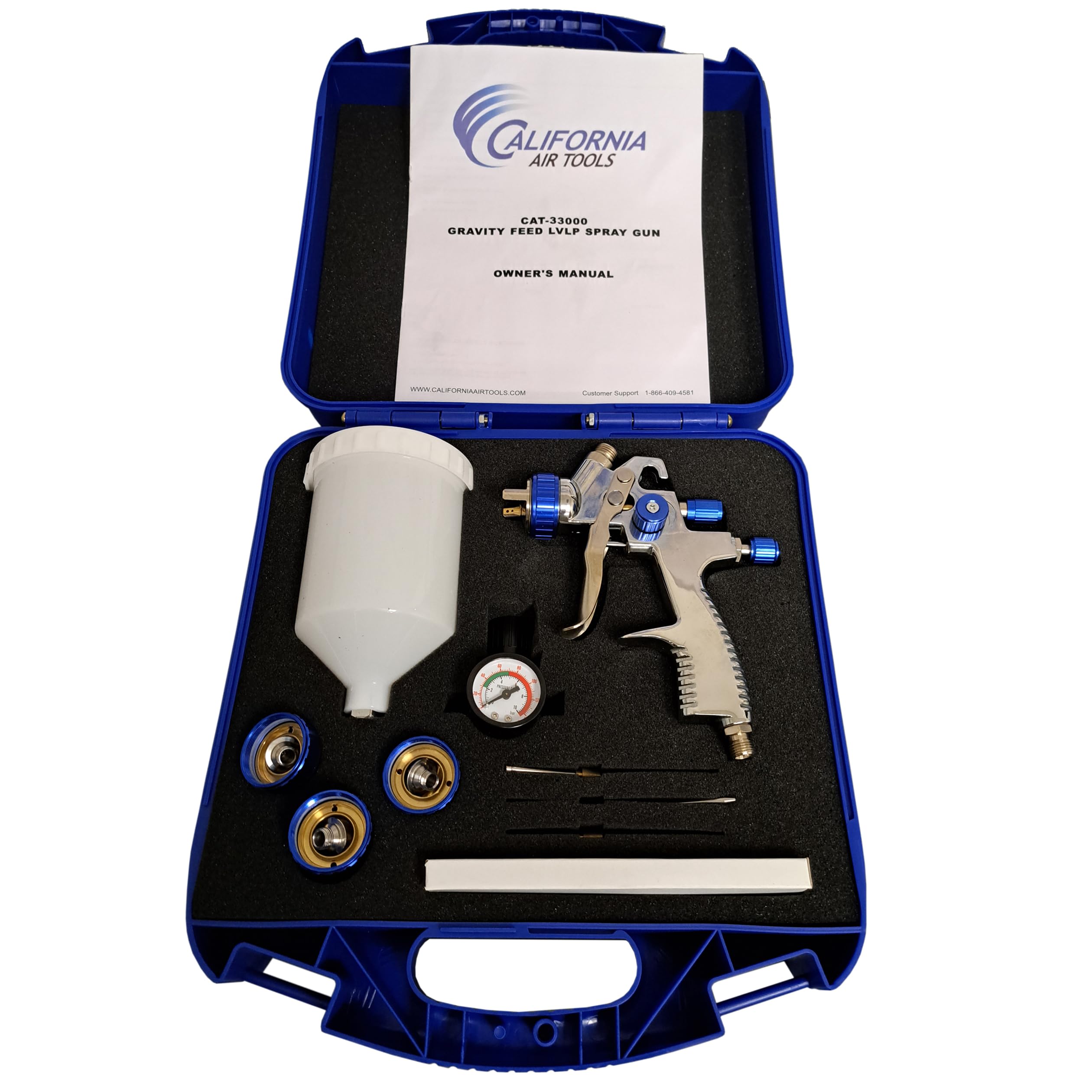 California Air Tools 33000 LVLP Spray Gun Kit