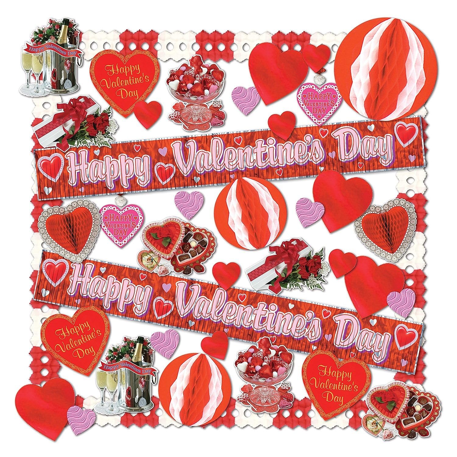 Valentine Decorating Kit - 40 Pcs (Pack of 1)