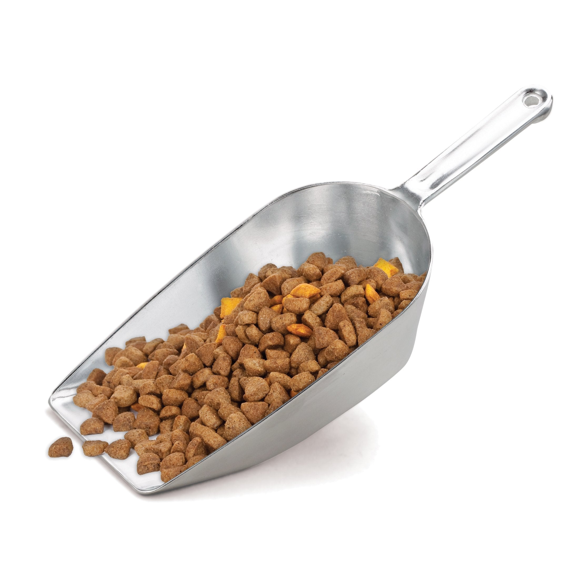 Hic Flat Bottom Multi-Purpose Food And Utility Scoop, Commercial-Grade Anodized Cast Aluminum, 12.25-Inches, 310-Millimeters