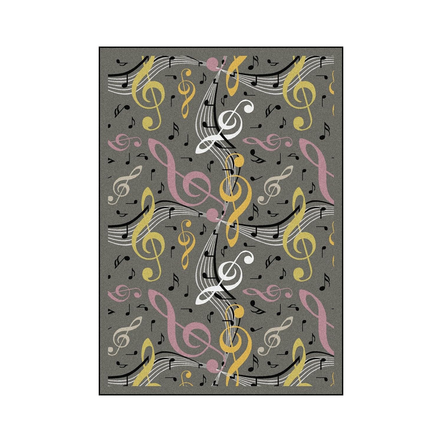 Virtuoso 54 x 78??area rug in color Gray