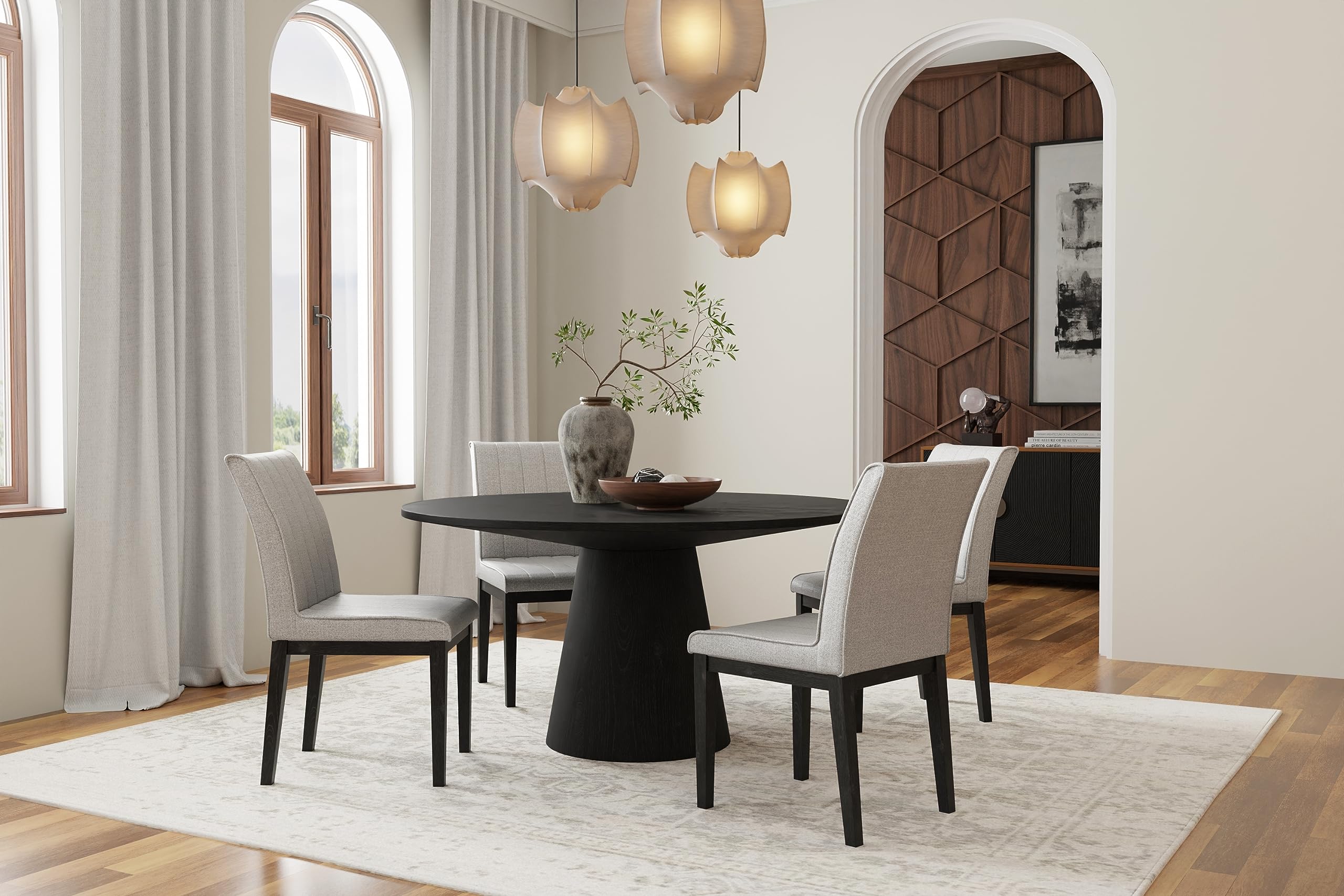 Cove Side Chairs, Vintage Black (Set of 2)