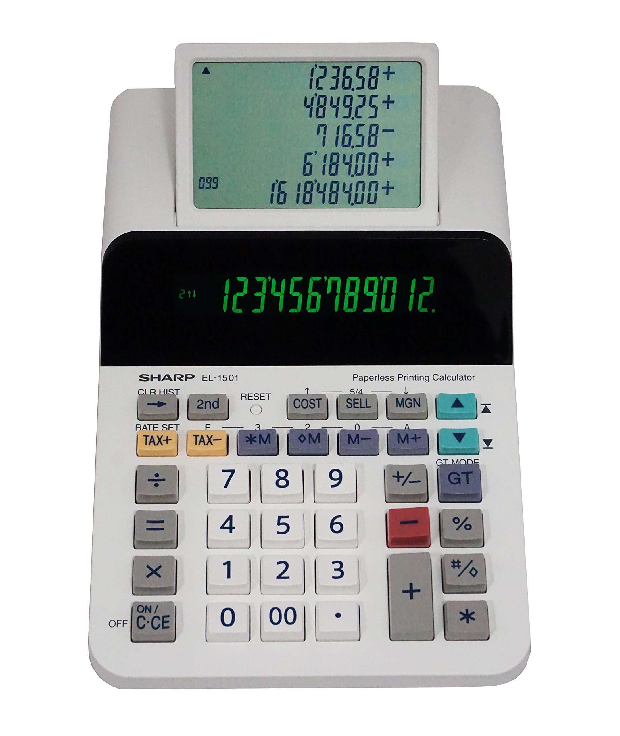 Sharp EL-1501 12-digit Printing Calculator