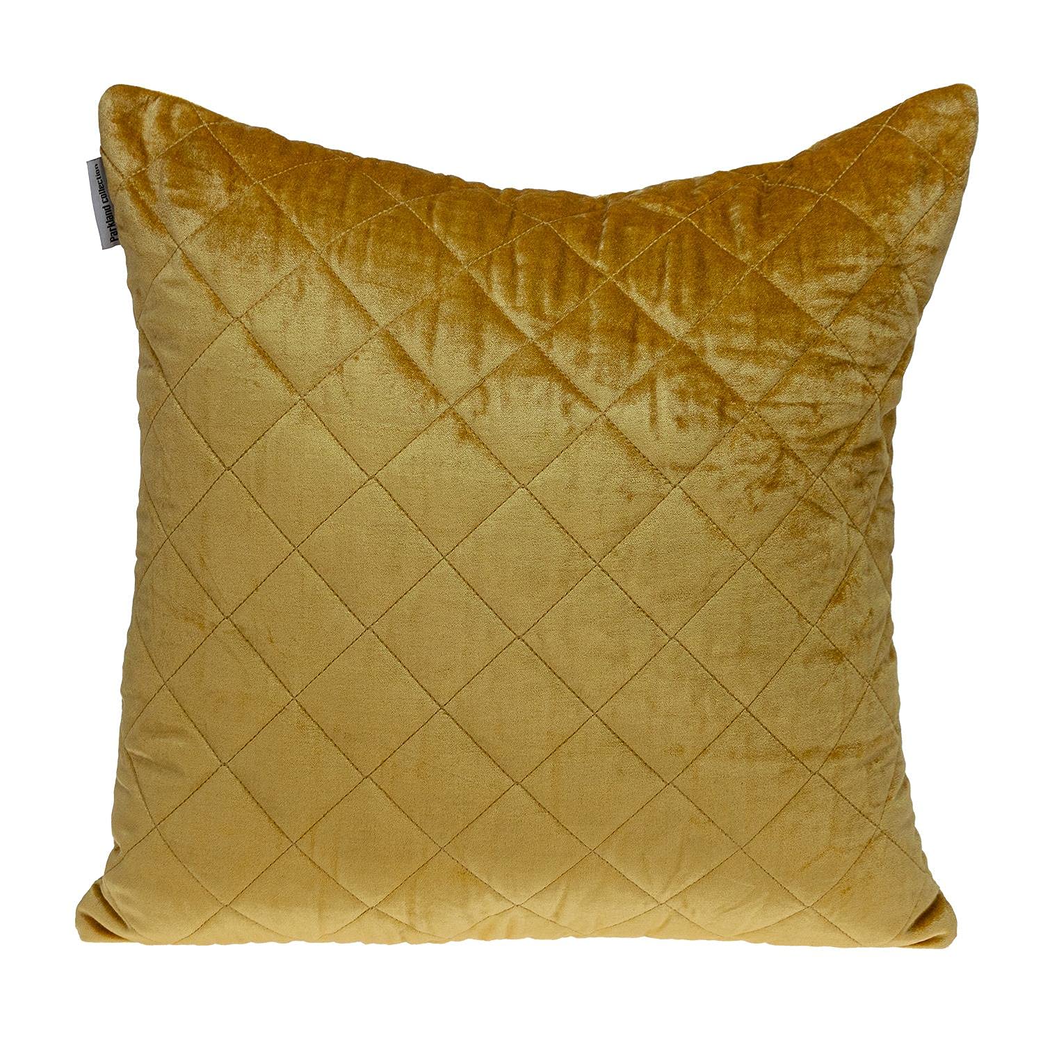 Parkland Collection Milo Transitional Yellow Throw Pillow