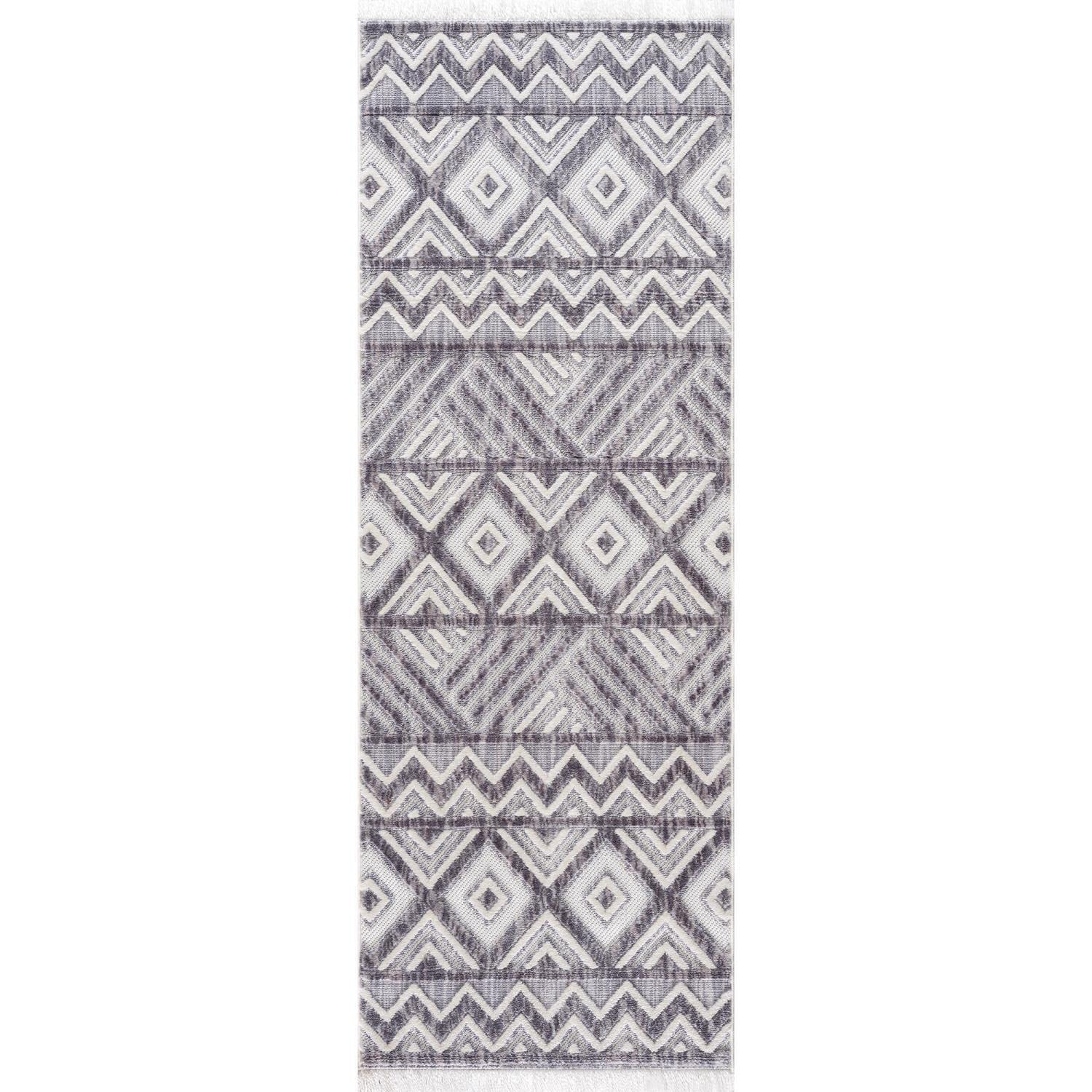 United Weavers Chelsea Brimmer Grey Runner Rug 27 x 72”