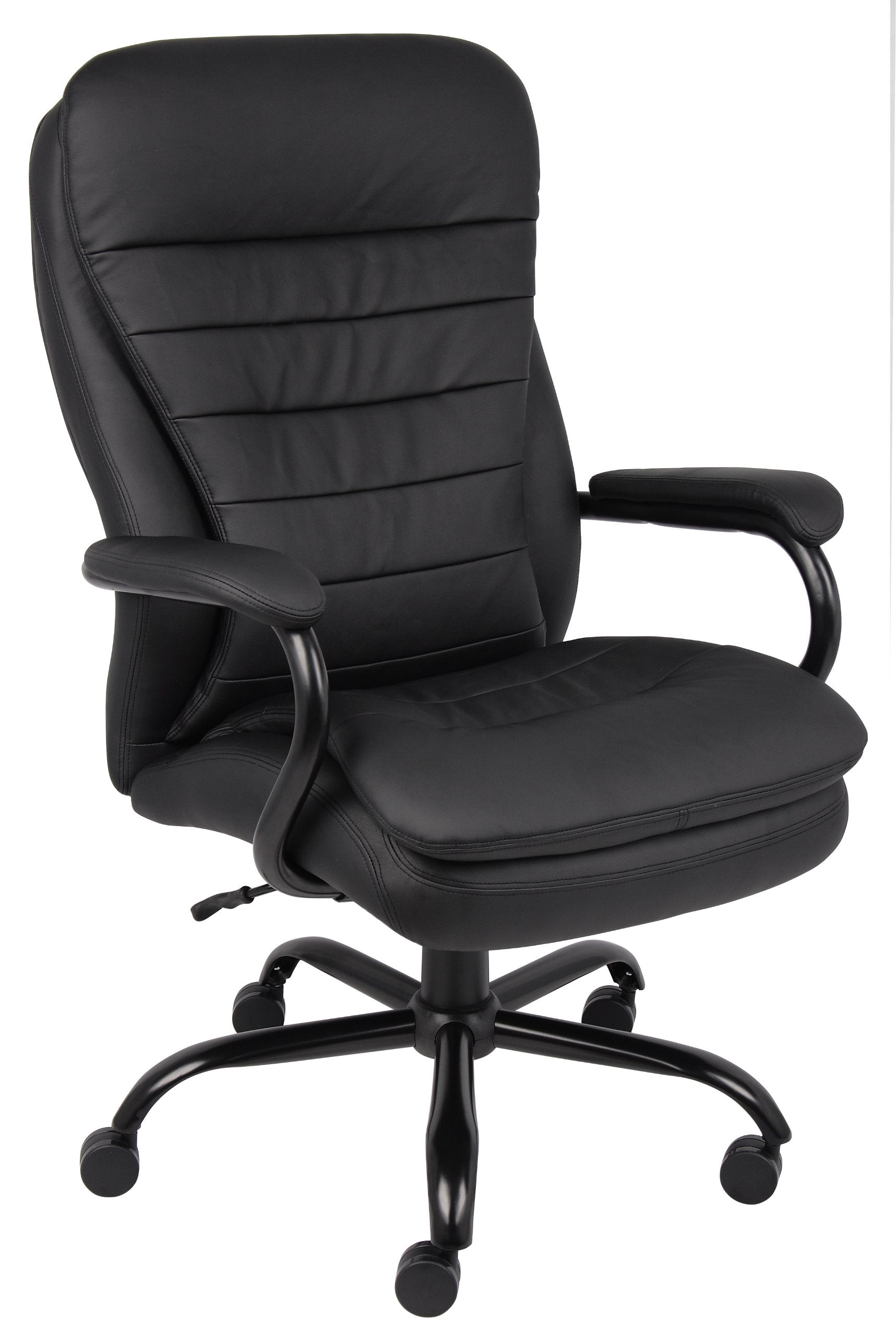 Boss Heavy Duty Double Plush CaressoftPlus Chair - 400 Lbs.
