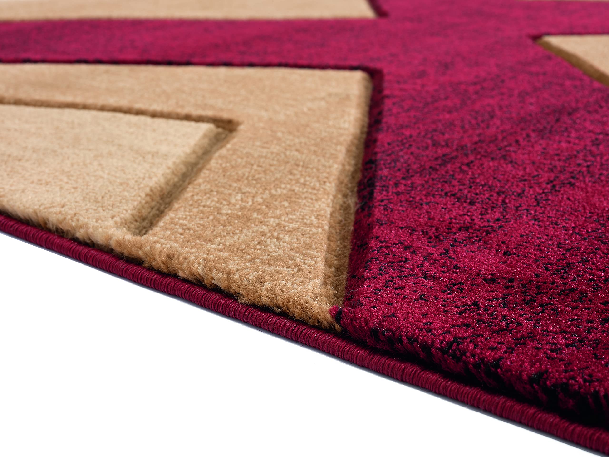 United Weavers Bristol Zine Burgundy Runner Rug 27 x 74