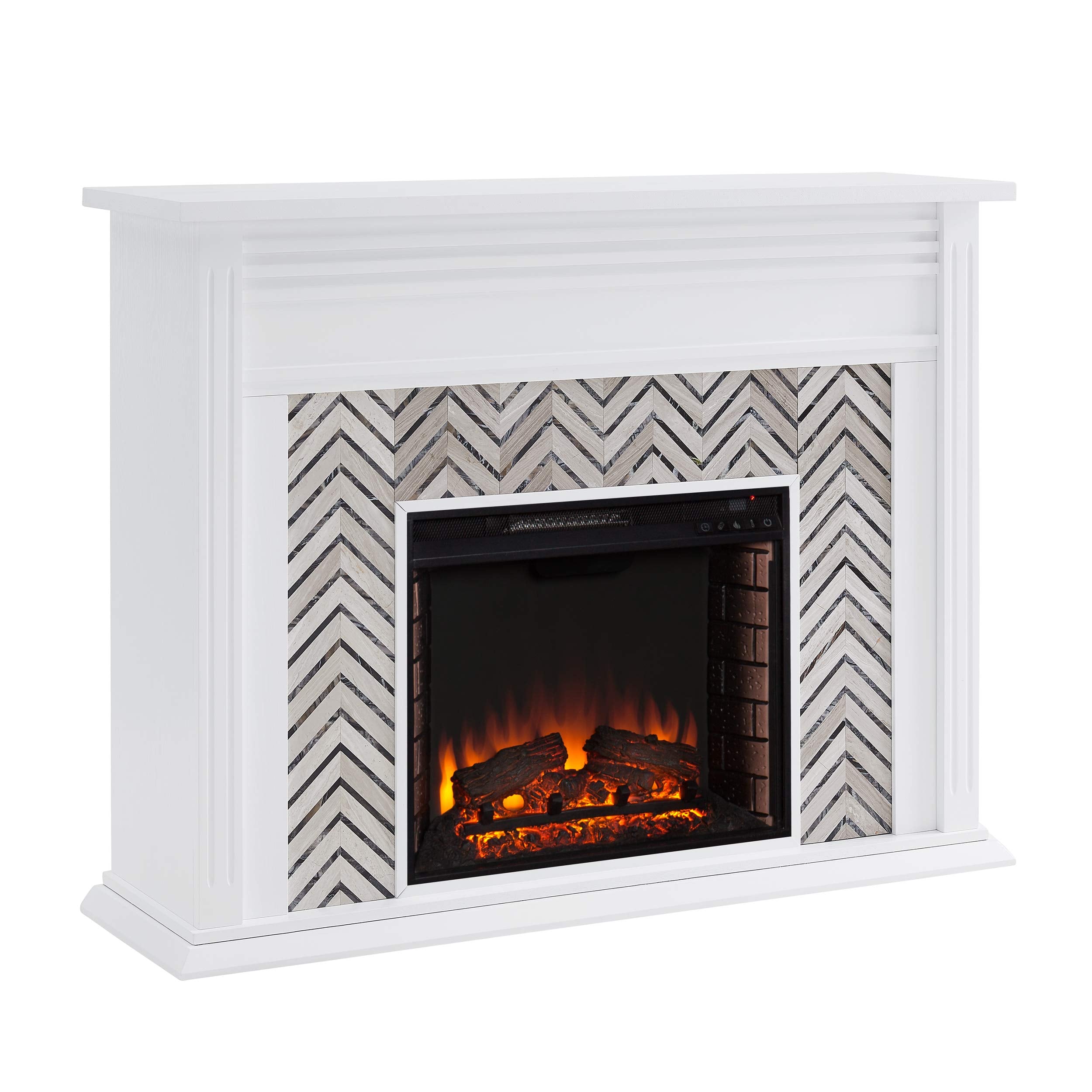 Hebbington Tiled Marble Fireplace