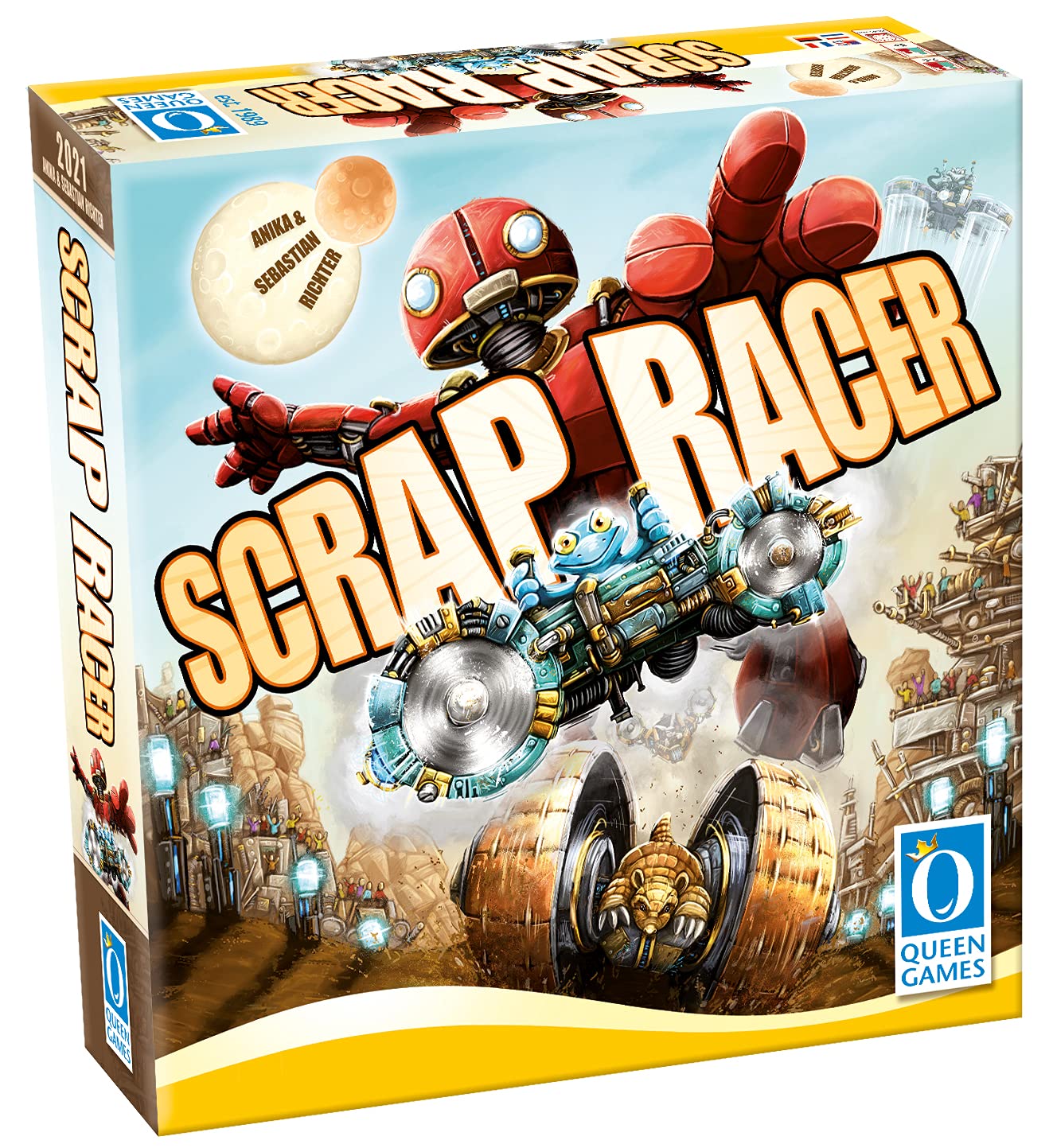 Queen Games Scrap Racer Board Game