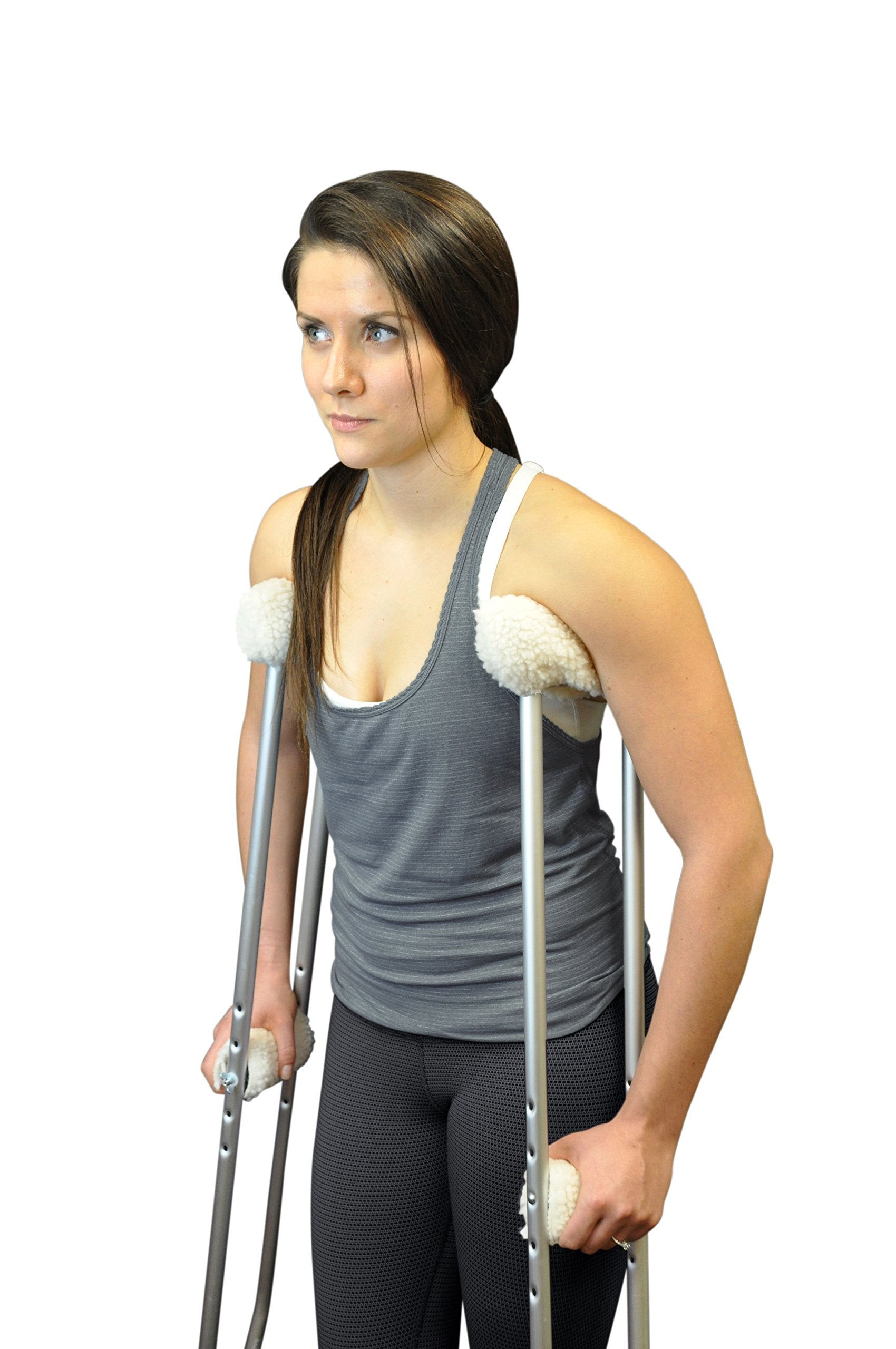 Soft n Plush Comfort Crutch Fleece Covers Set