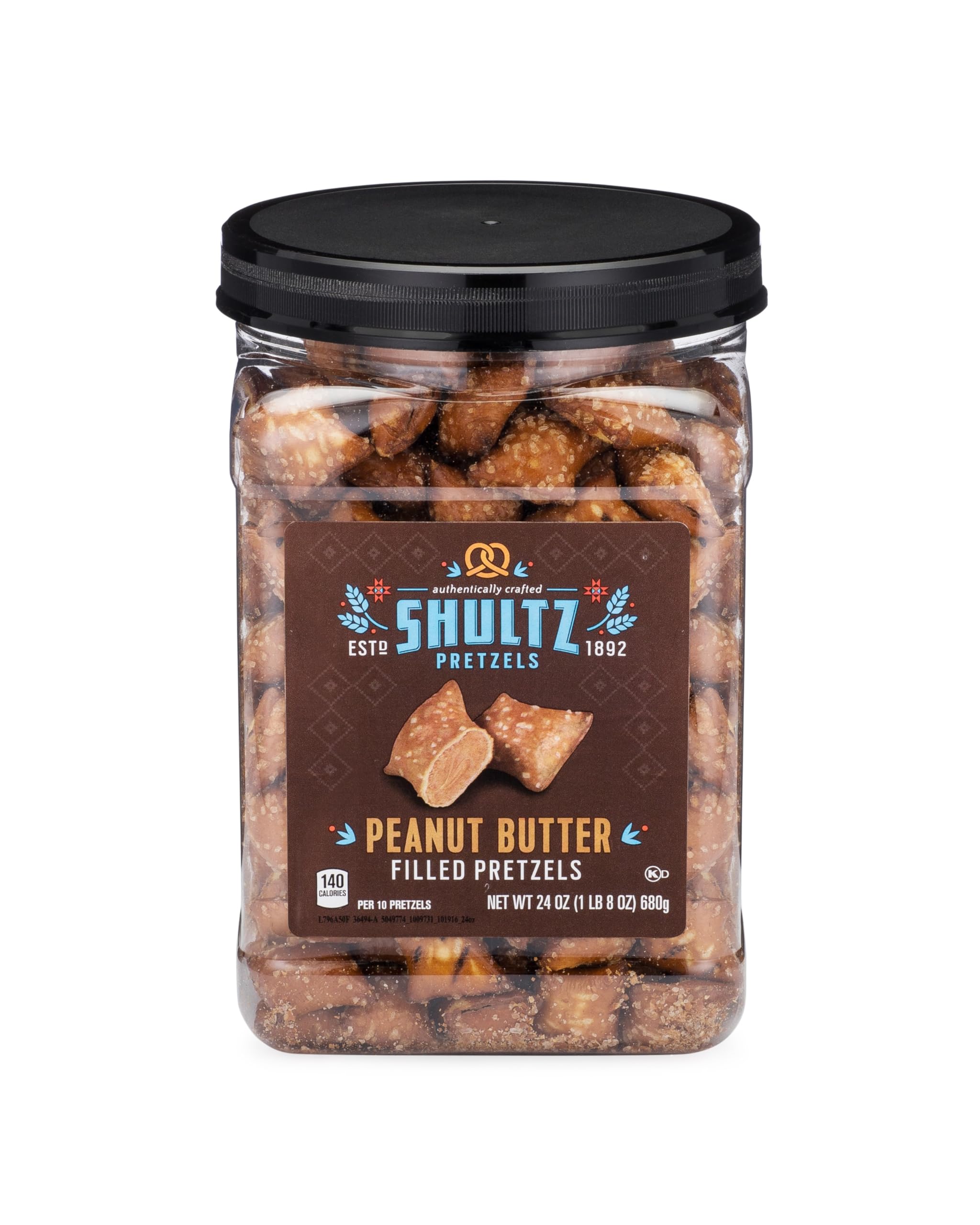 Office Snax Peanut Butter Filled Pretzels