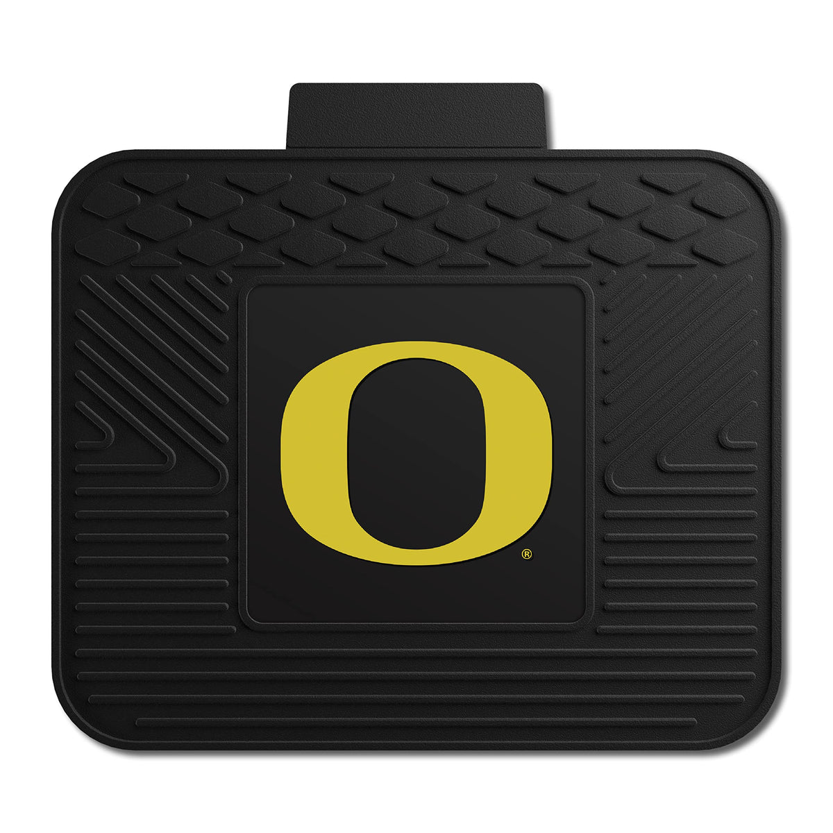 Fanmats 11263 Oregon Ducks Back Row Utility Car Mat - 1 Piece - 14In X 17In, All Weather Protection, Universal Fit, Molded Team