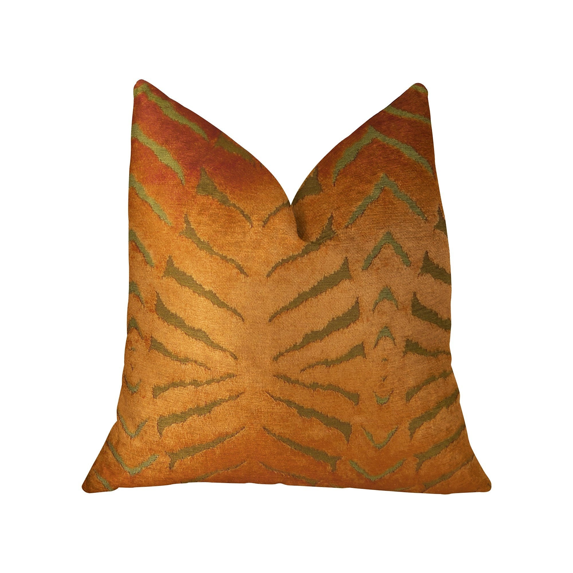 Plutus Magnetism Handmade Throw Pillow, (Double sided  26 x 26")"