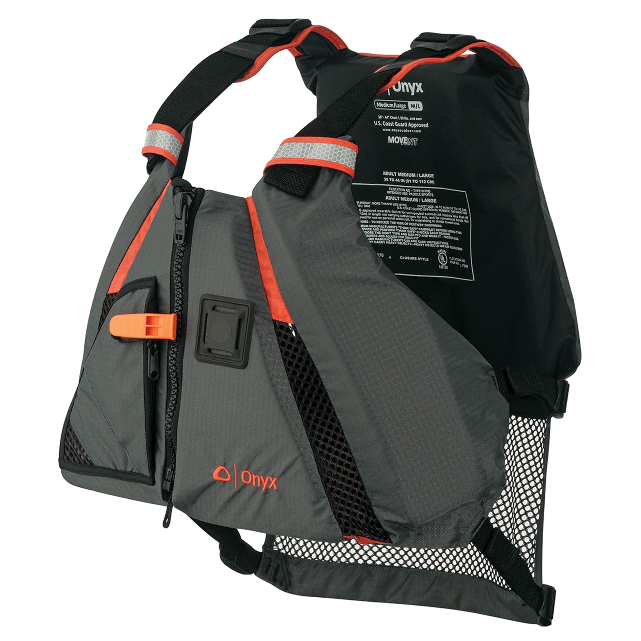 ONYX MOVEVENT DYNAMIC PADDLE SPORTS LIFE VEST XS/SM