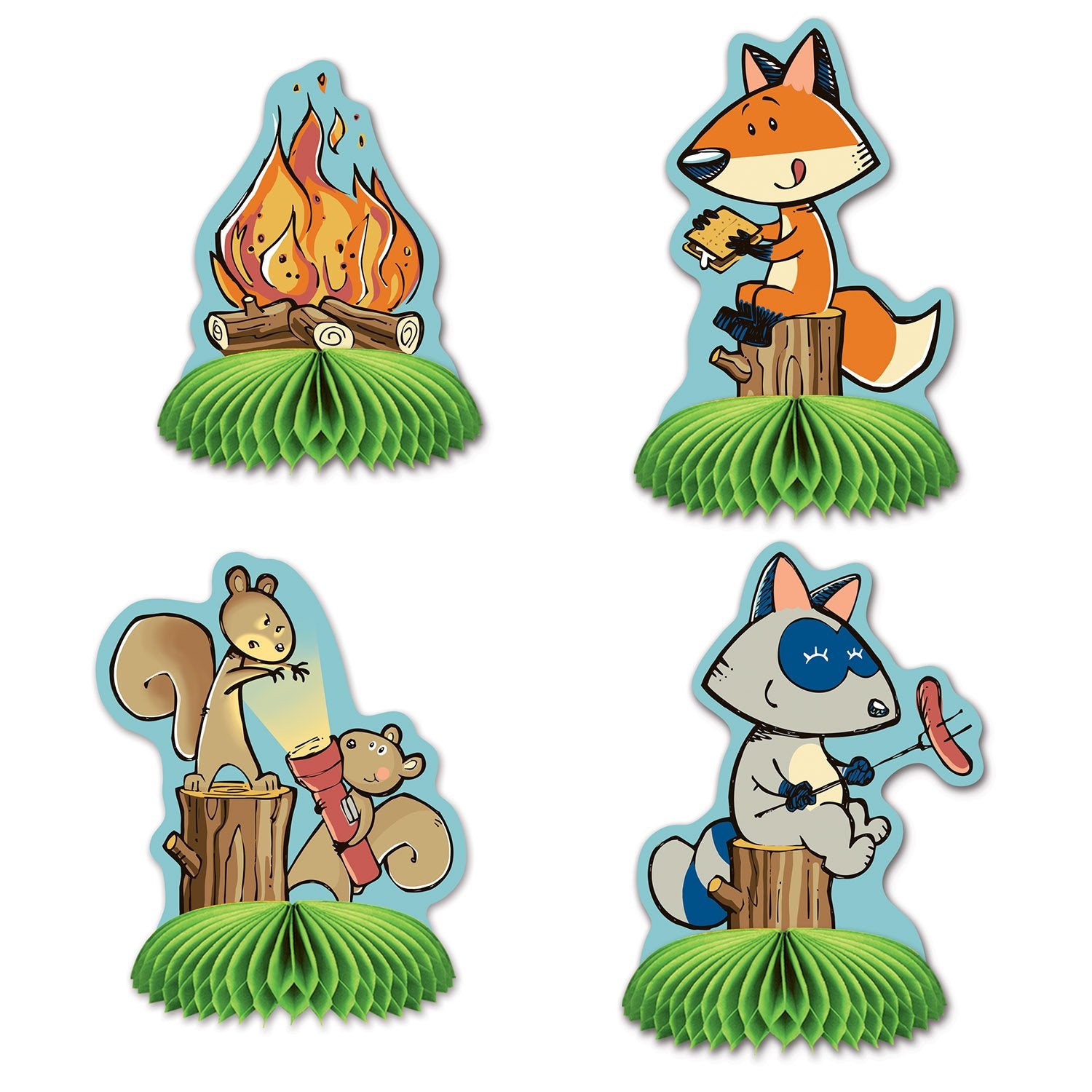 Woodland Friends Mini Centerpieces