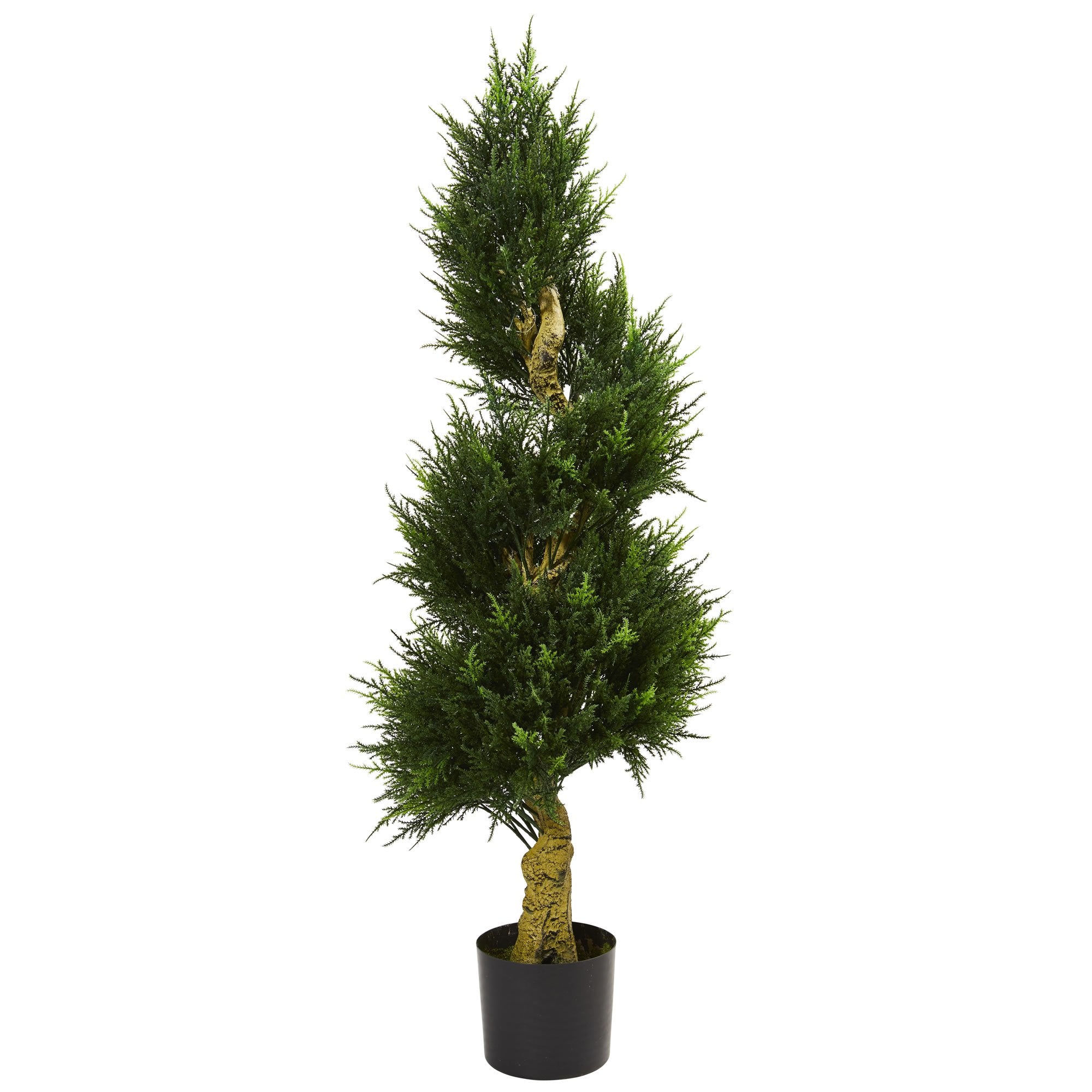 4.5 Spiral Cypress Artificial Tree UV Resistant (Indoor/Outdoor)