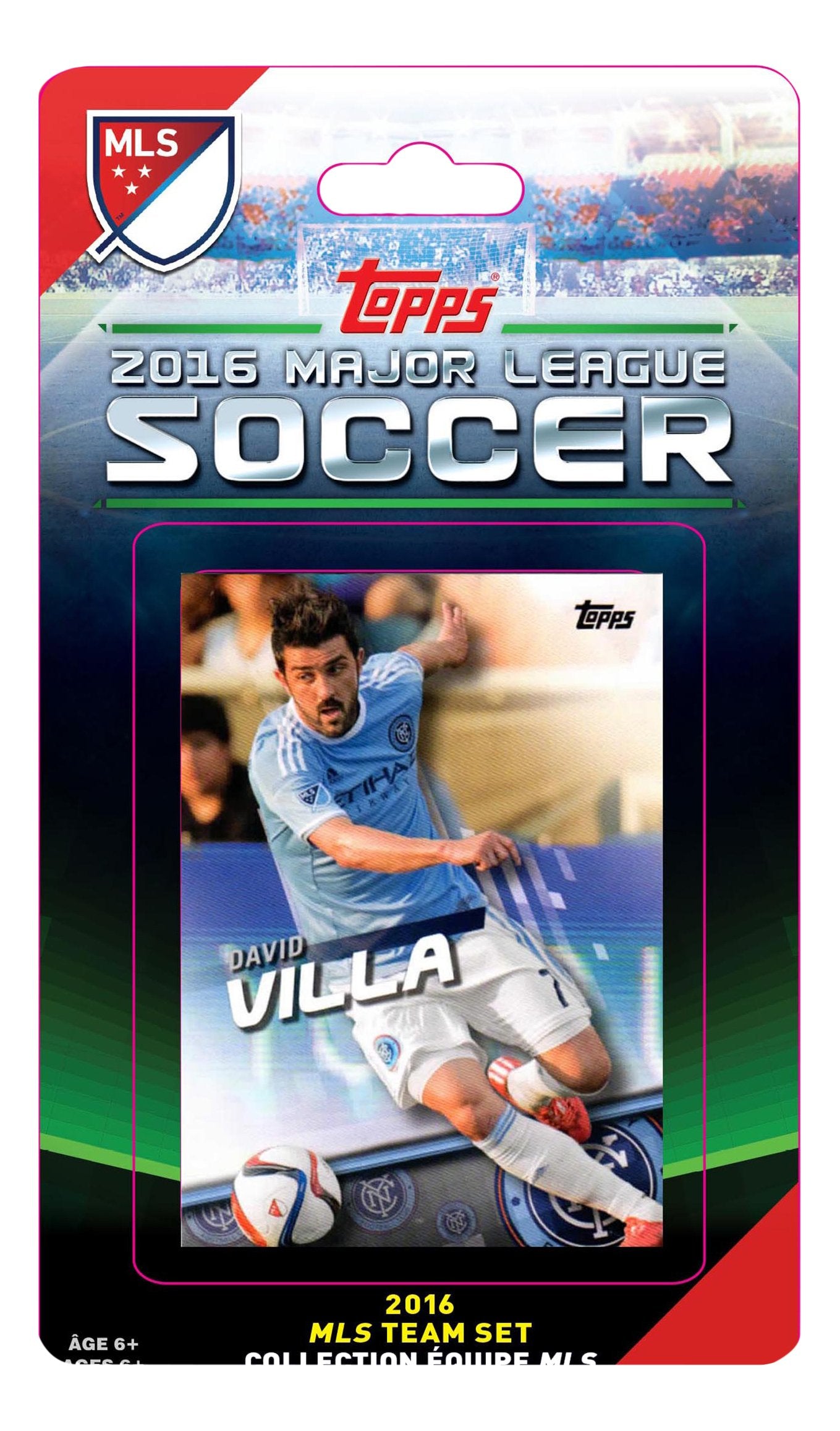 MLS New York City FC Licensed 2016 Topps Team Set and Storage Album