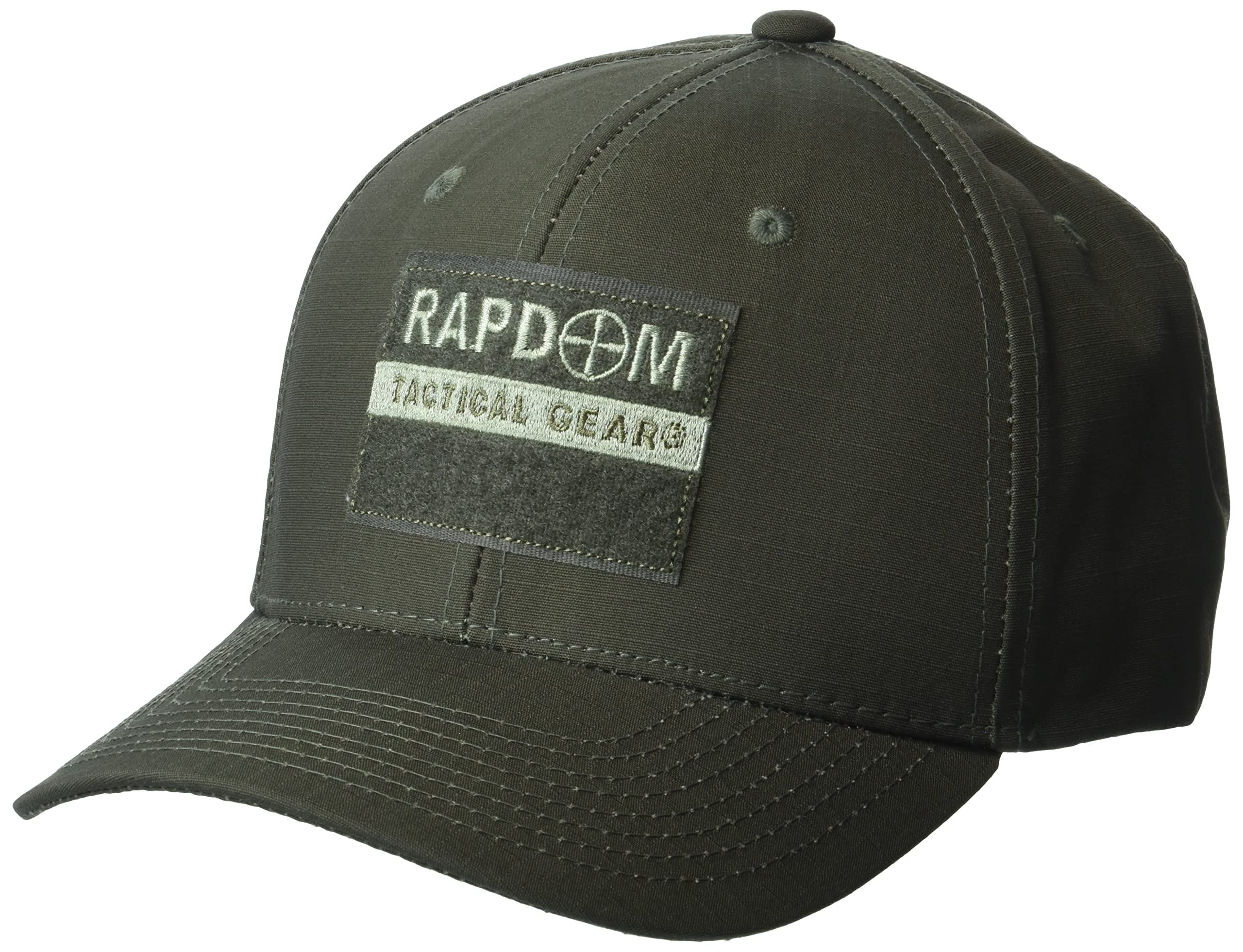 Embroidered Ripstop Cap, RDT, Olive Drab