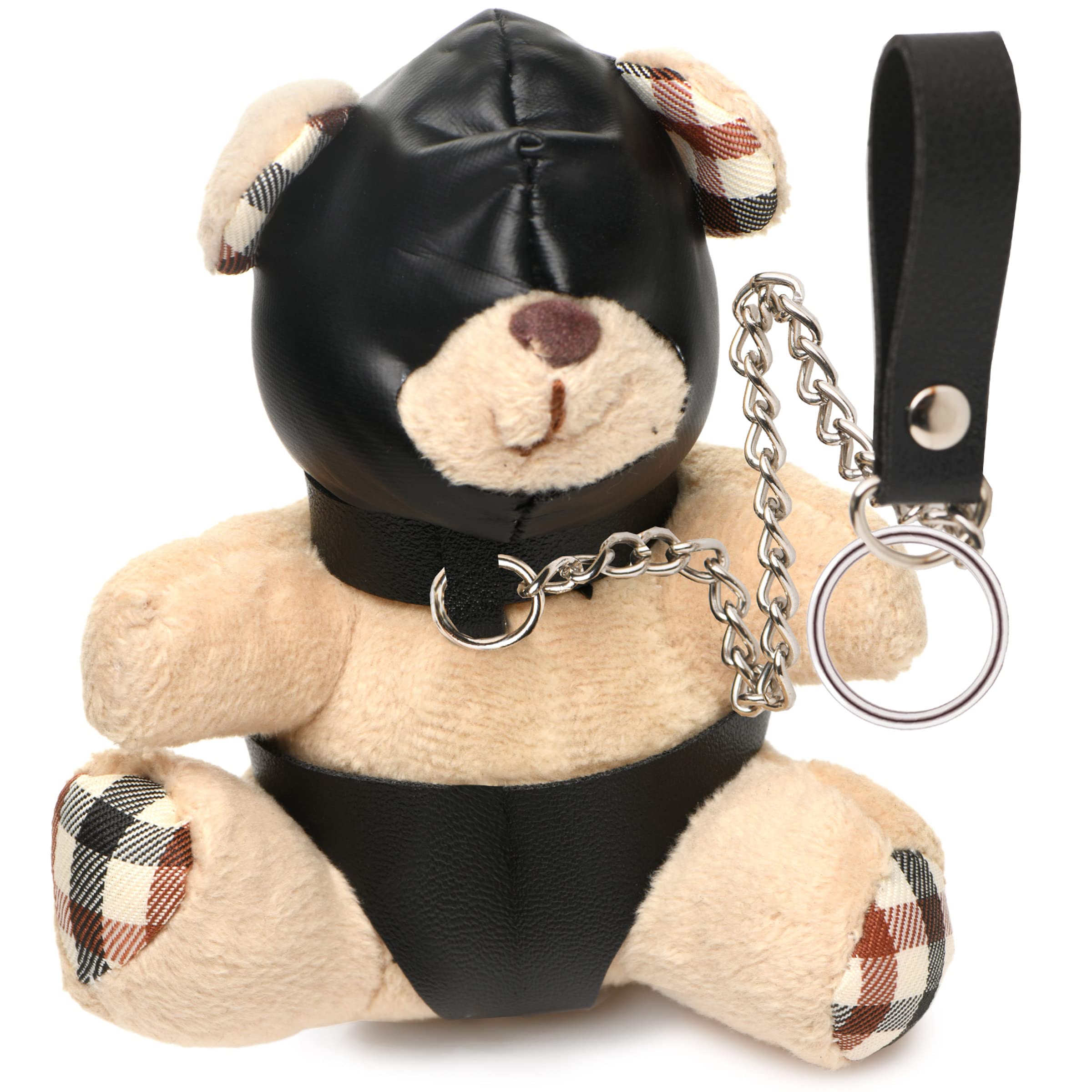 Master Series Teddy Bear Keychain-Hooded