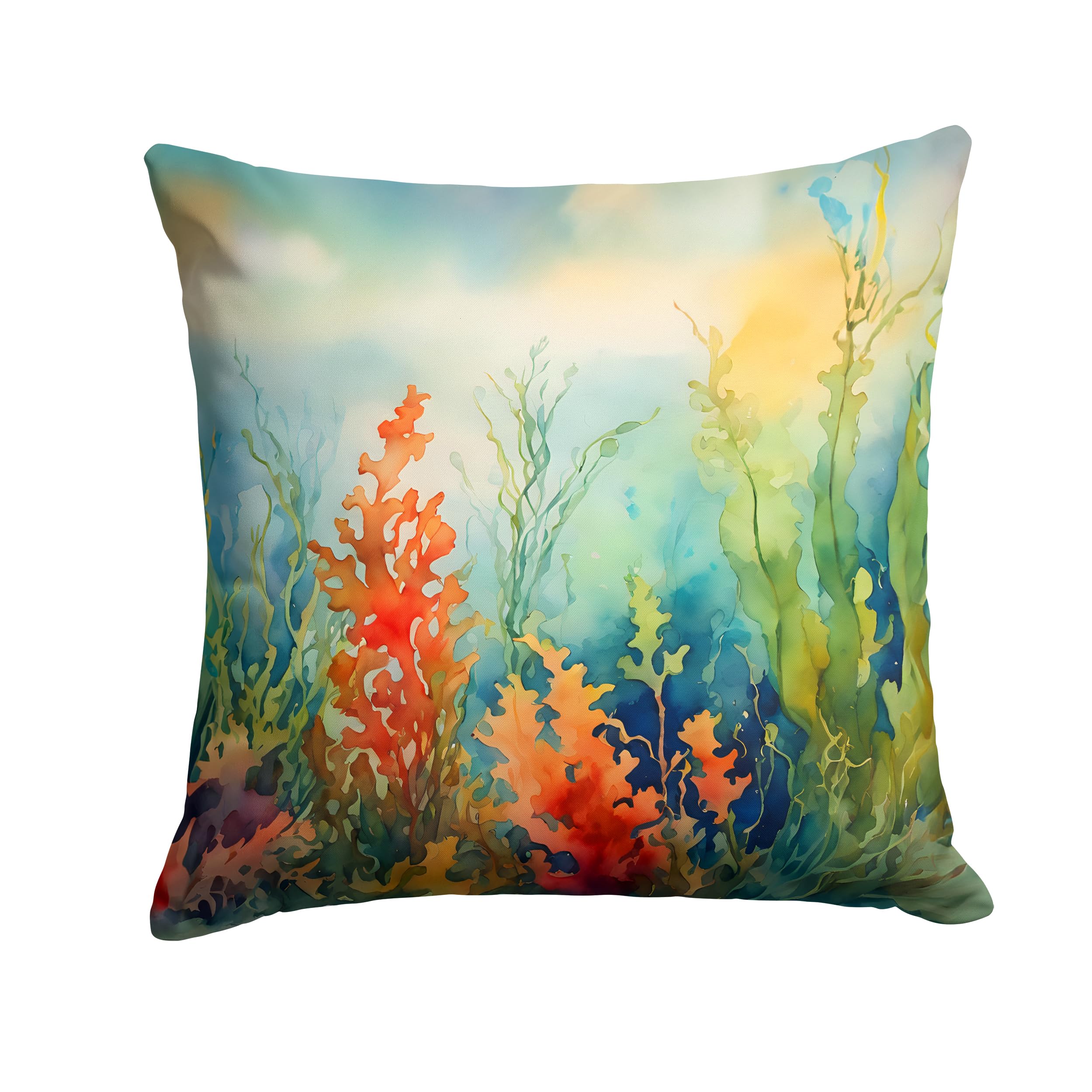 Seaweed Throw Pillow