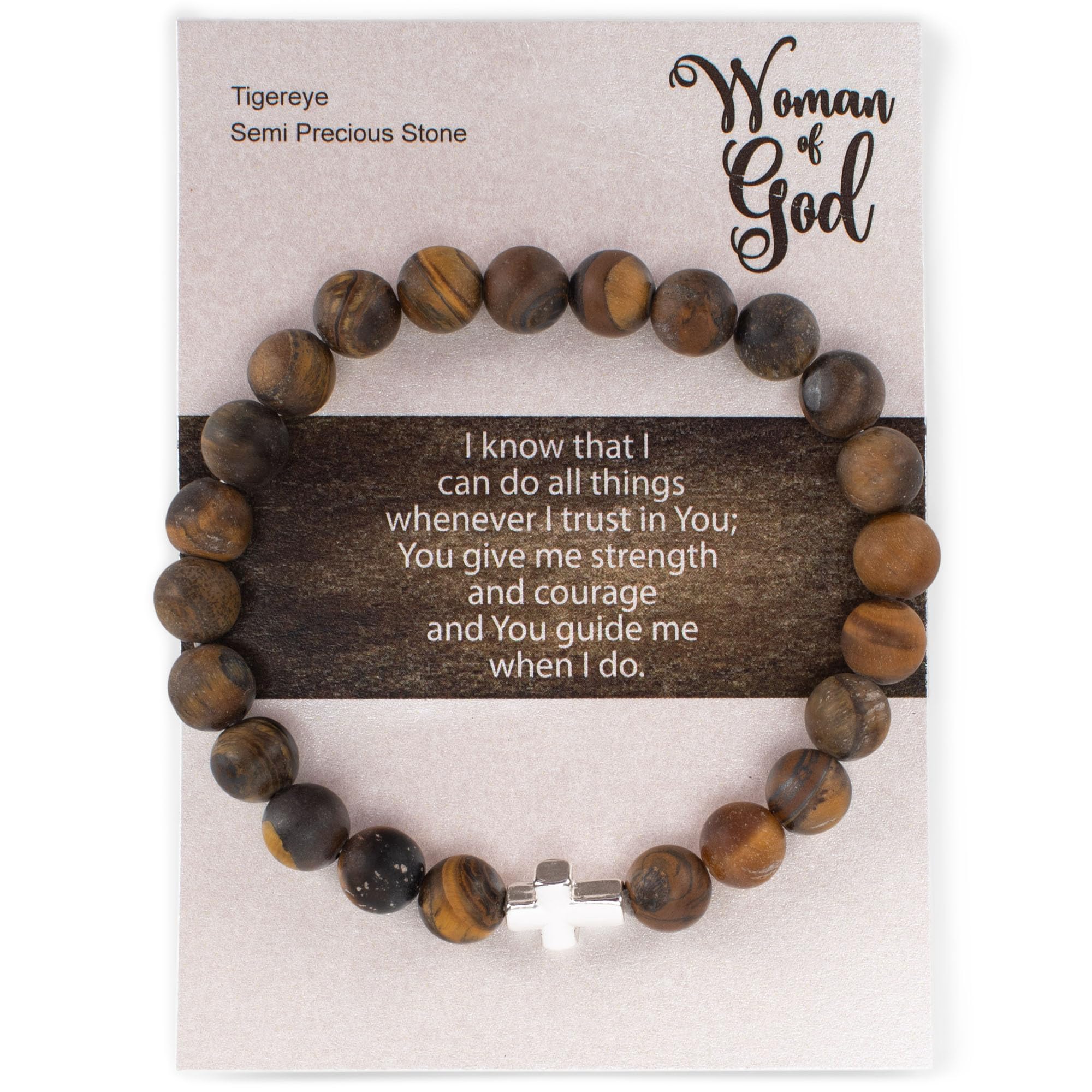 Bracelet Woman Of God With Cross