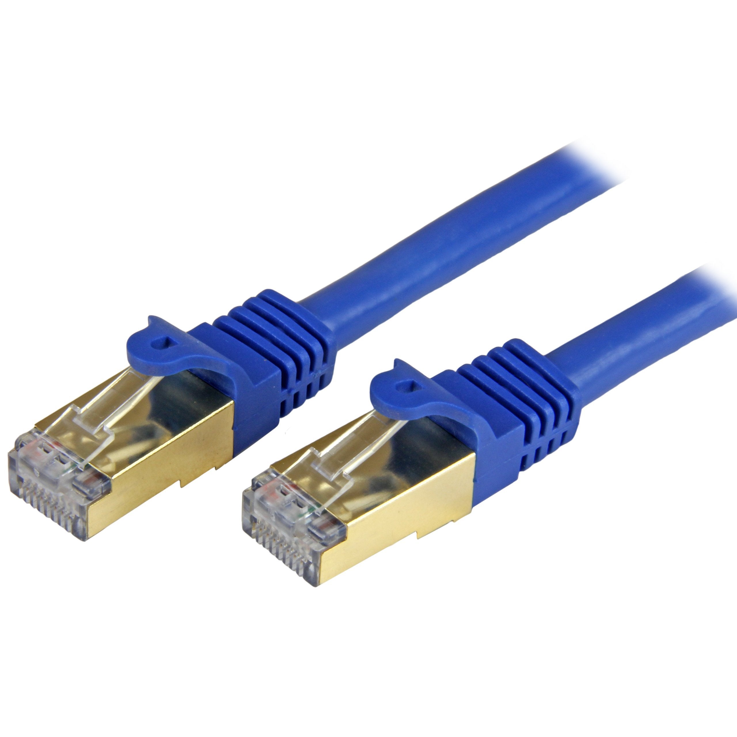 25ft Blue Cat6a Stp