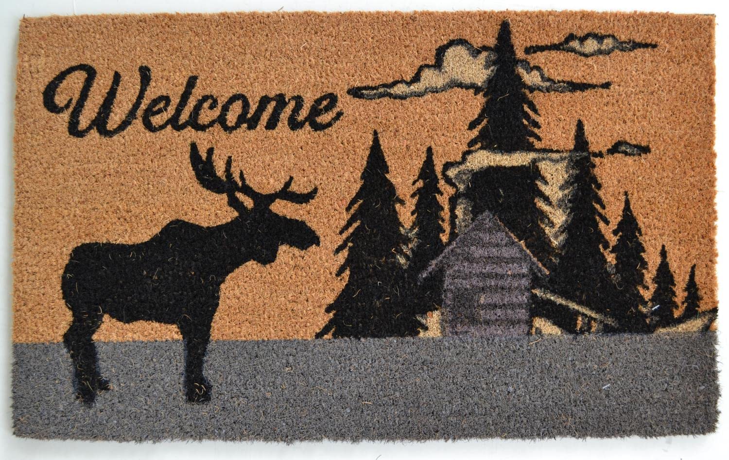 Moose Silhouette Brown, Black -575PVC