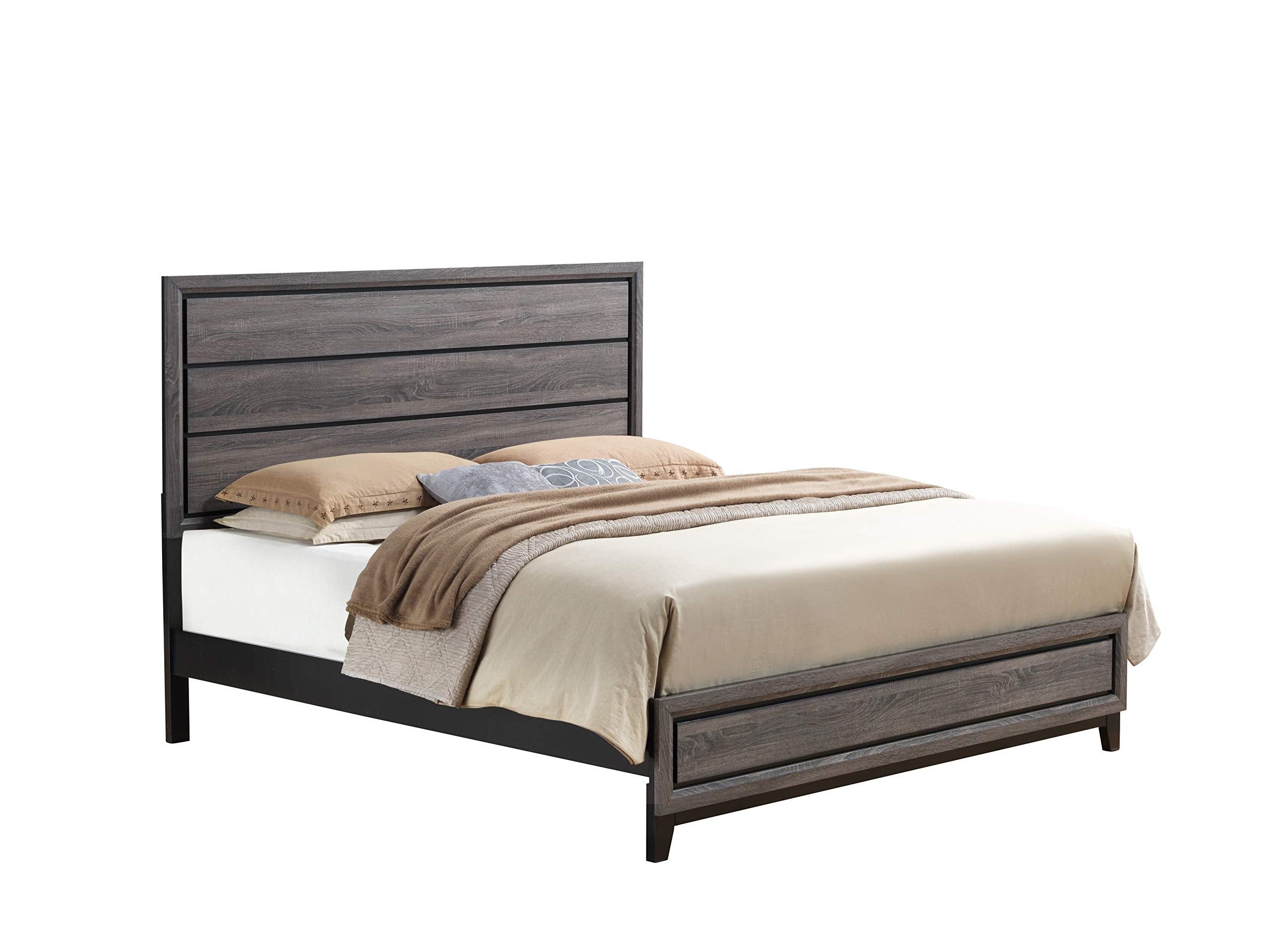 Kate Foil Grey Full Bed