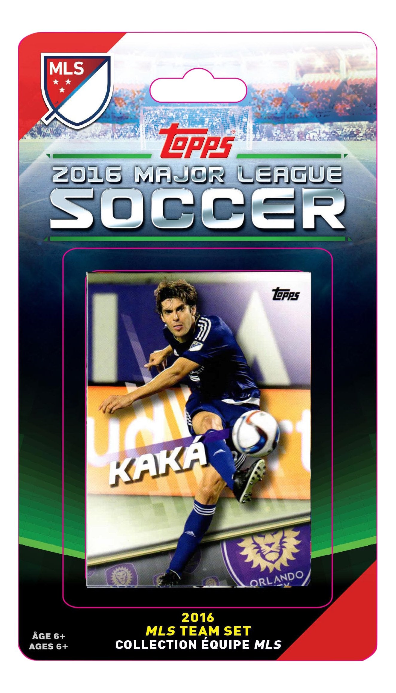 MLS Orlando City FC Licensed 2016 Topps Team Set and Storage Album
