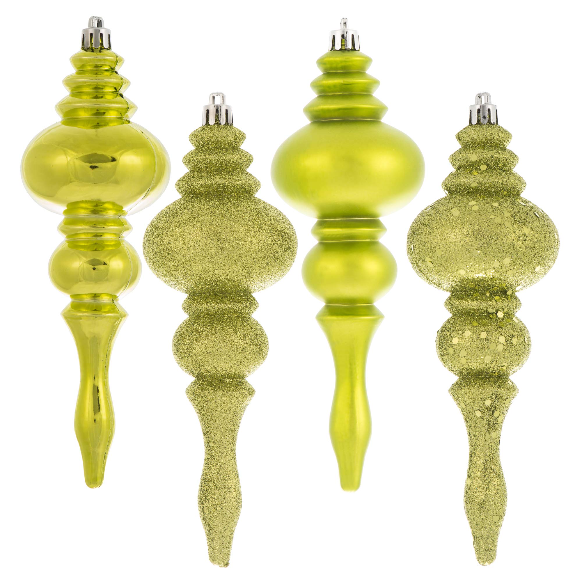 Casafoyer  7” Lime Finial 4 Finish Asst 8/Bx - N500273 - (Pack Of 2)