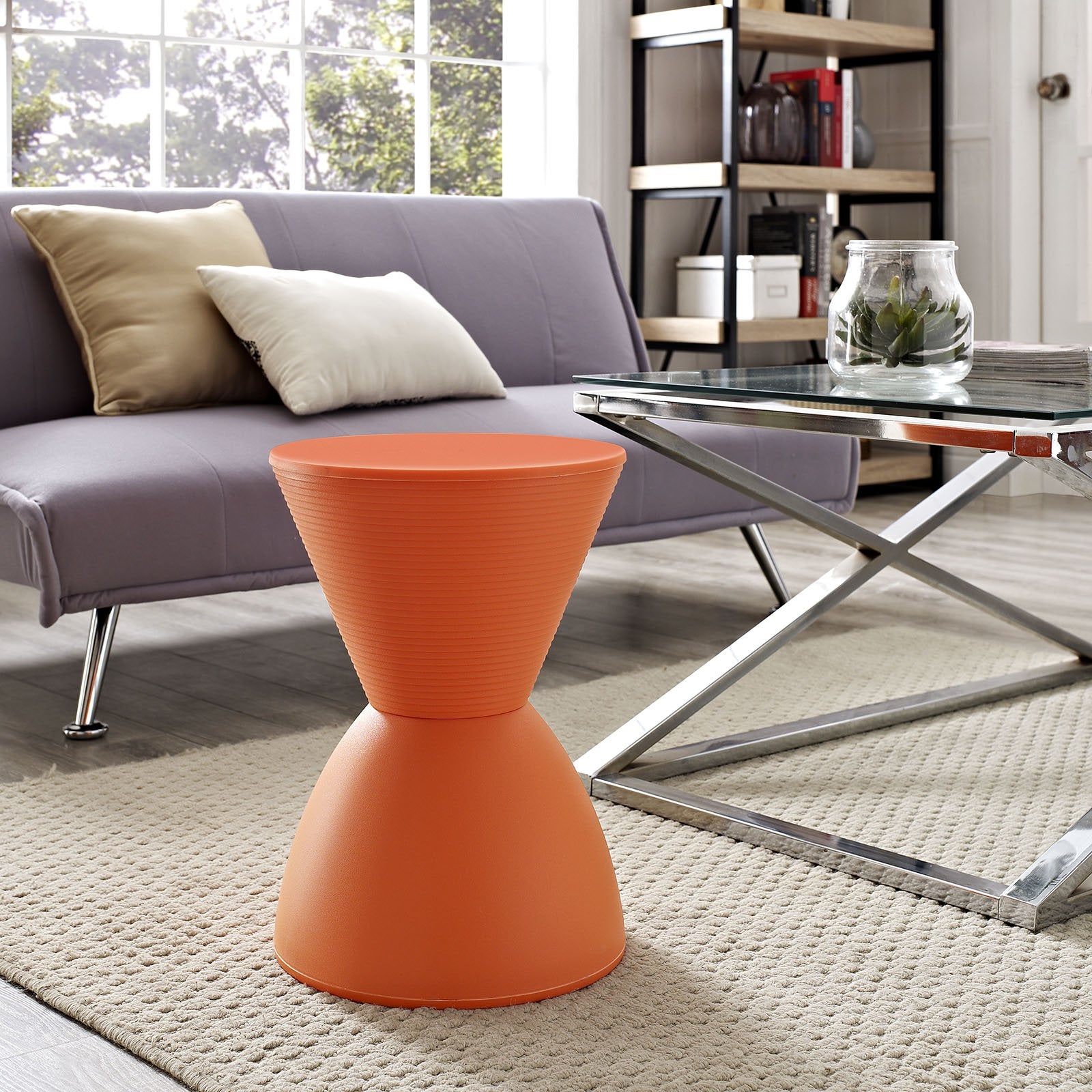 Haste Stool - Orange