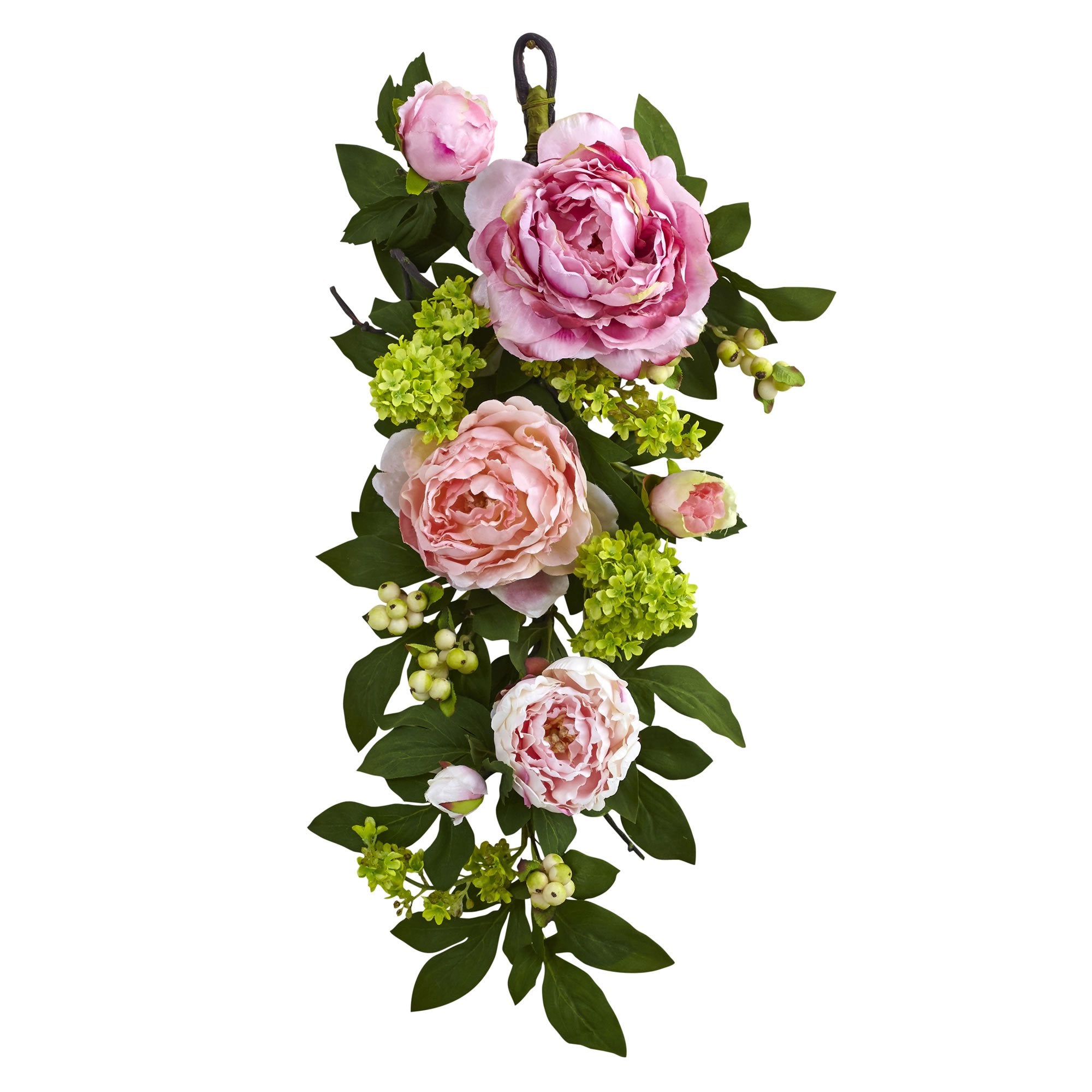 24 Mixed Peony & Hydrangea Teardrop