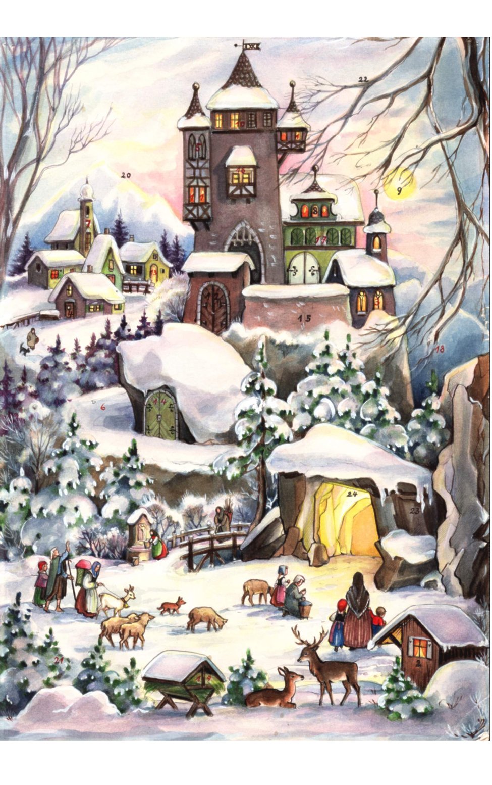 ADVENT- SM OUTDR ANMLS EACH
