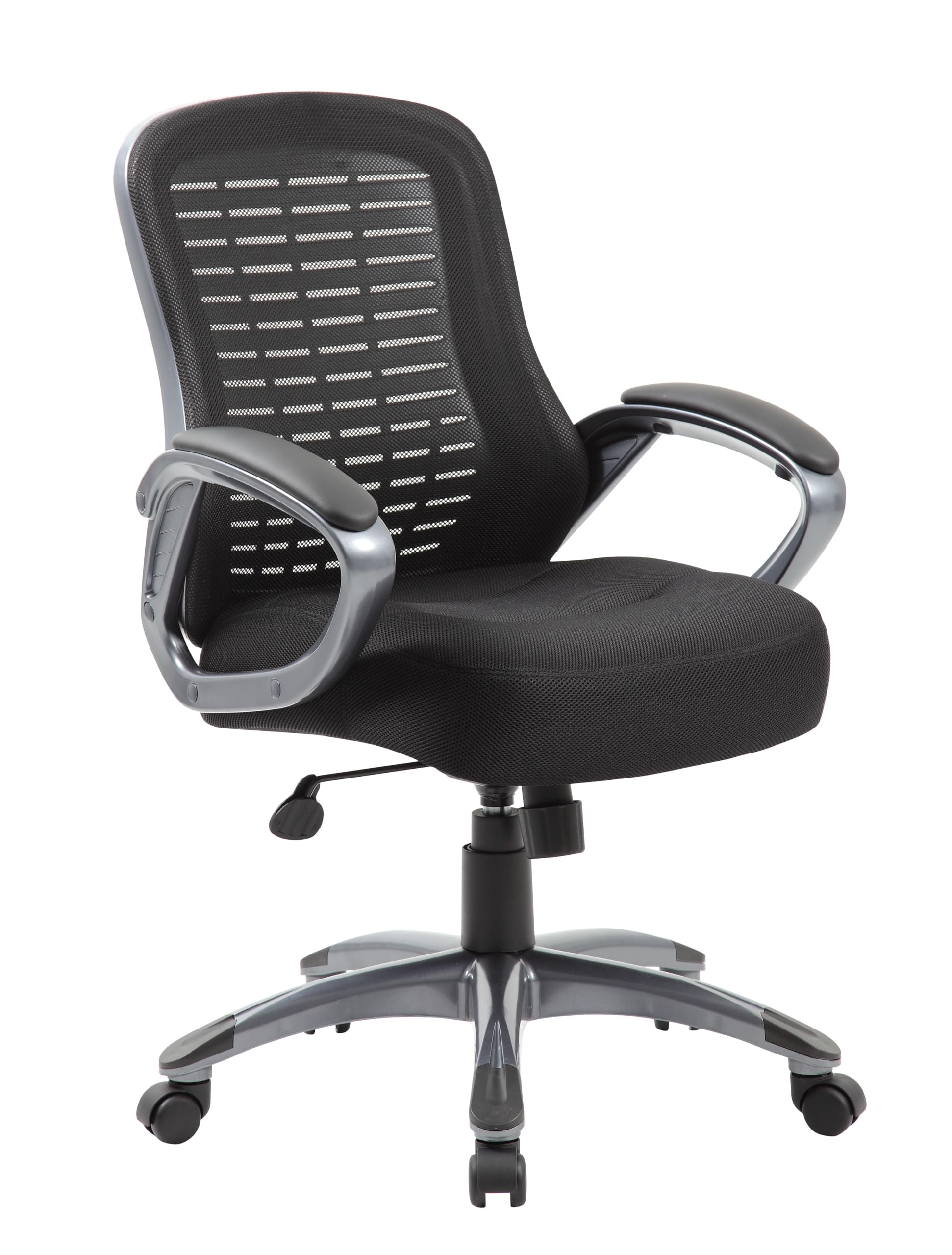 Boss Ribbed High Back Mesh Chair