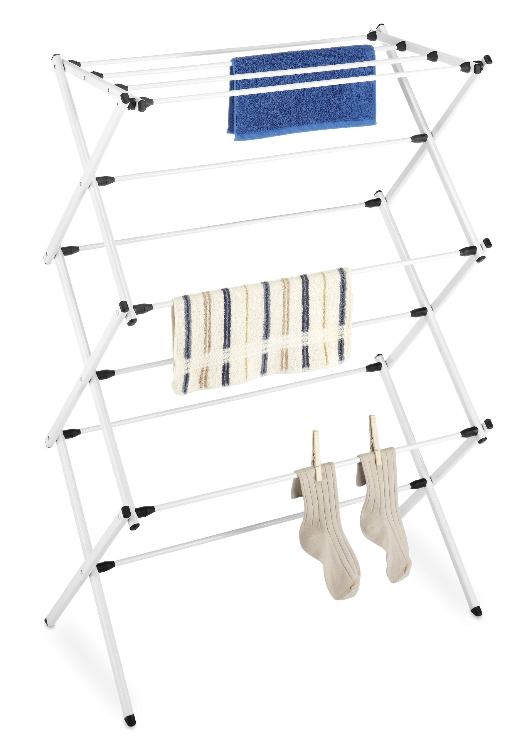 Whitmor Folding Metal Drying Rack