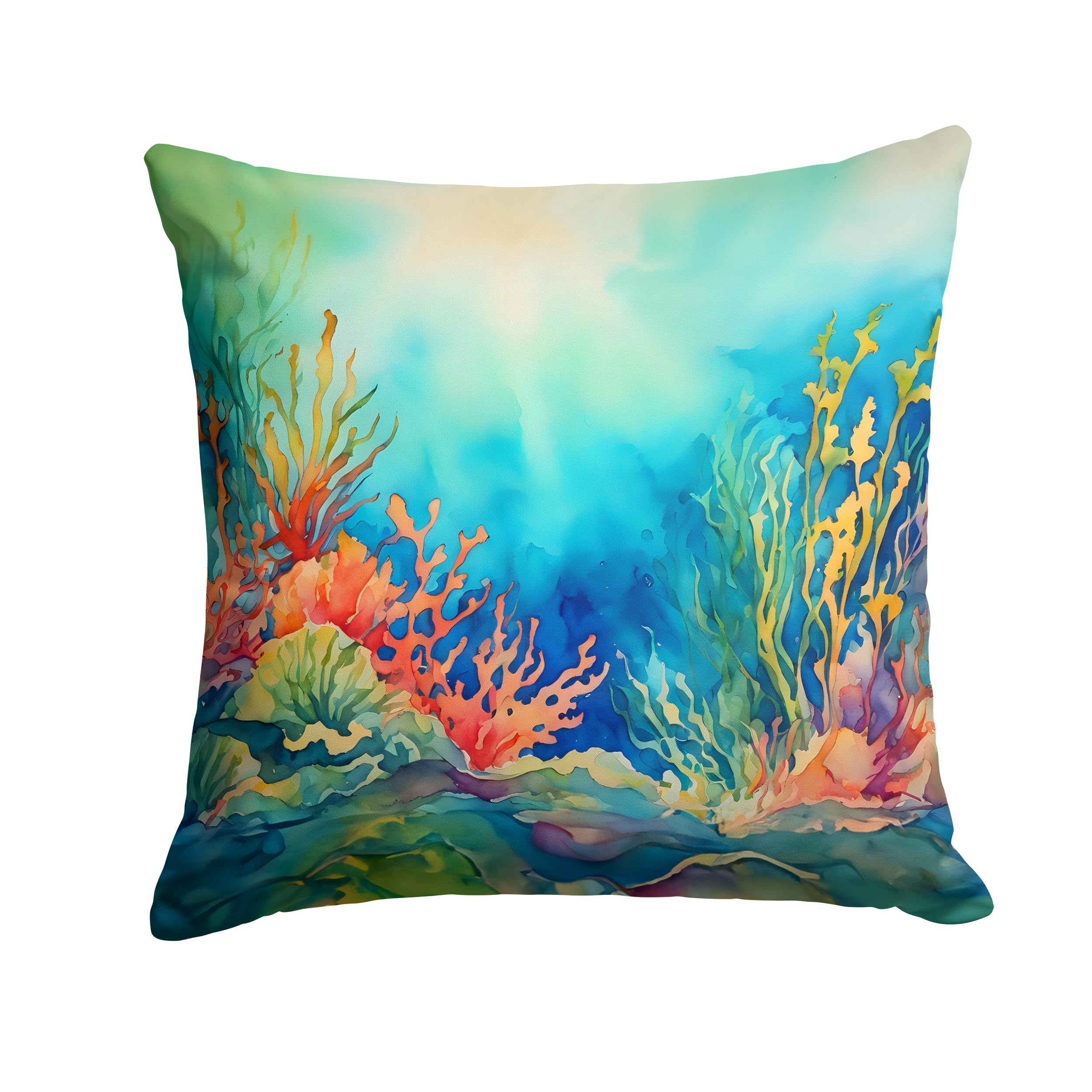 Seaweed Throw Pillow