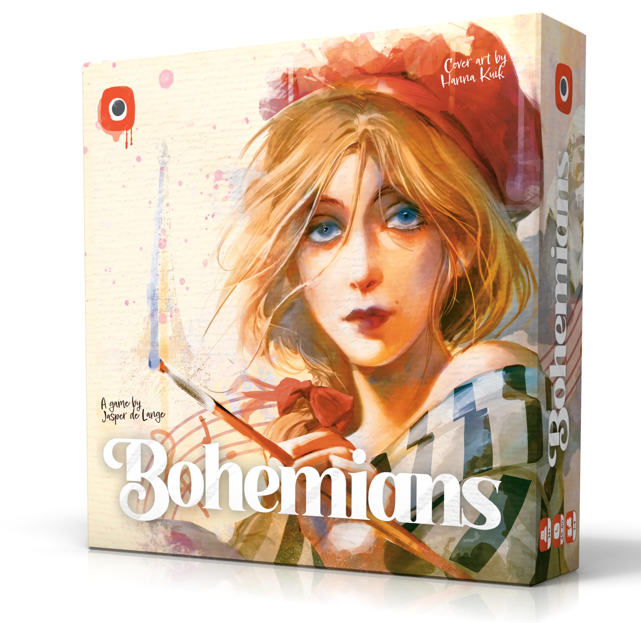 Bohemians by Portal Games | Strategy Board Game | 1-4 Players | Ages 14+ | 45-60 Min Playtime