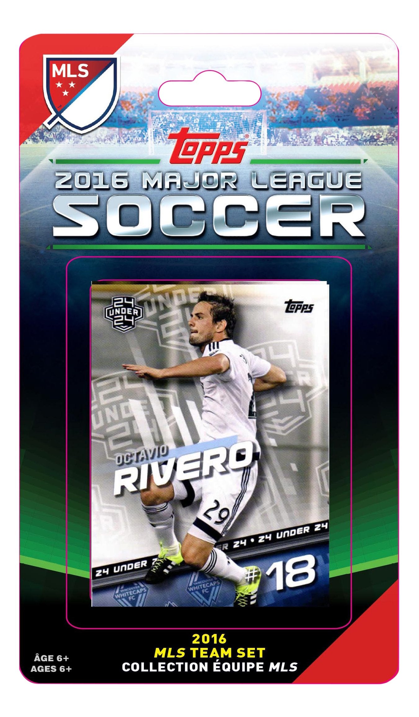 MLS Vancouver Whitecaps Licensed 2016 Topps Team Set and Storage Album