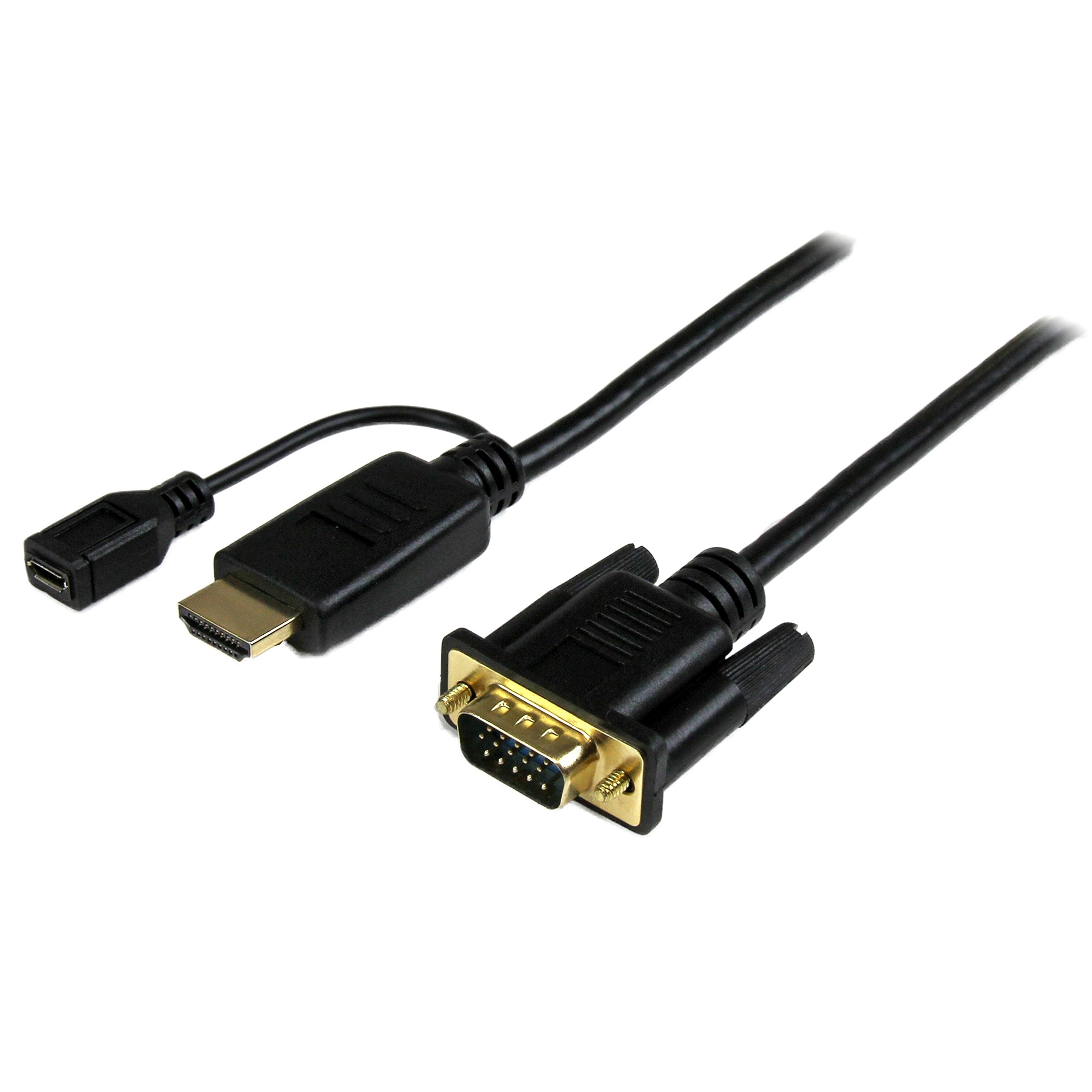 10ft HDMI To VGA Adapter Cable