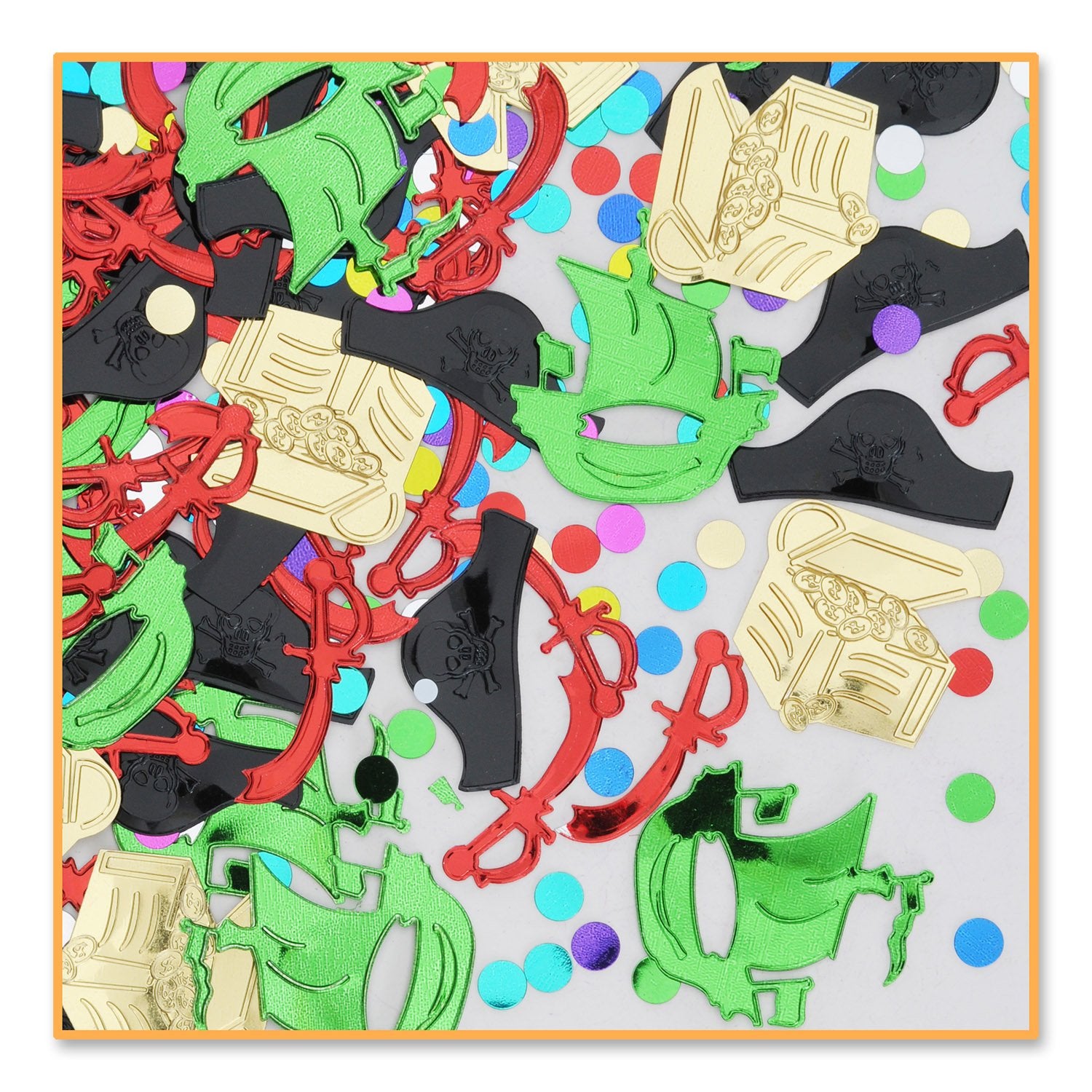 Pirate Party Confetti (Pack of 6)