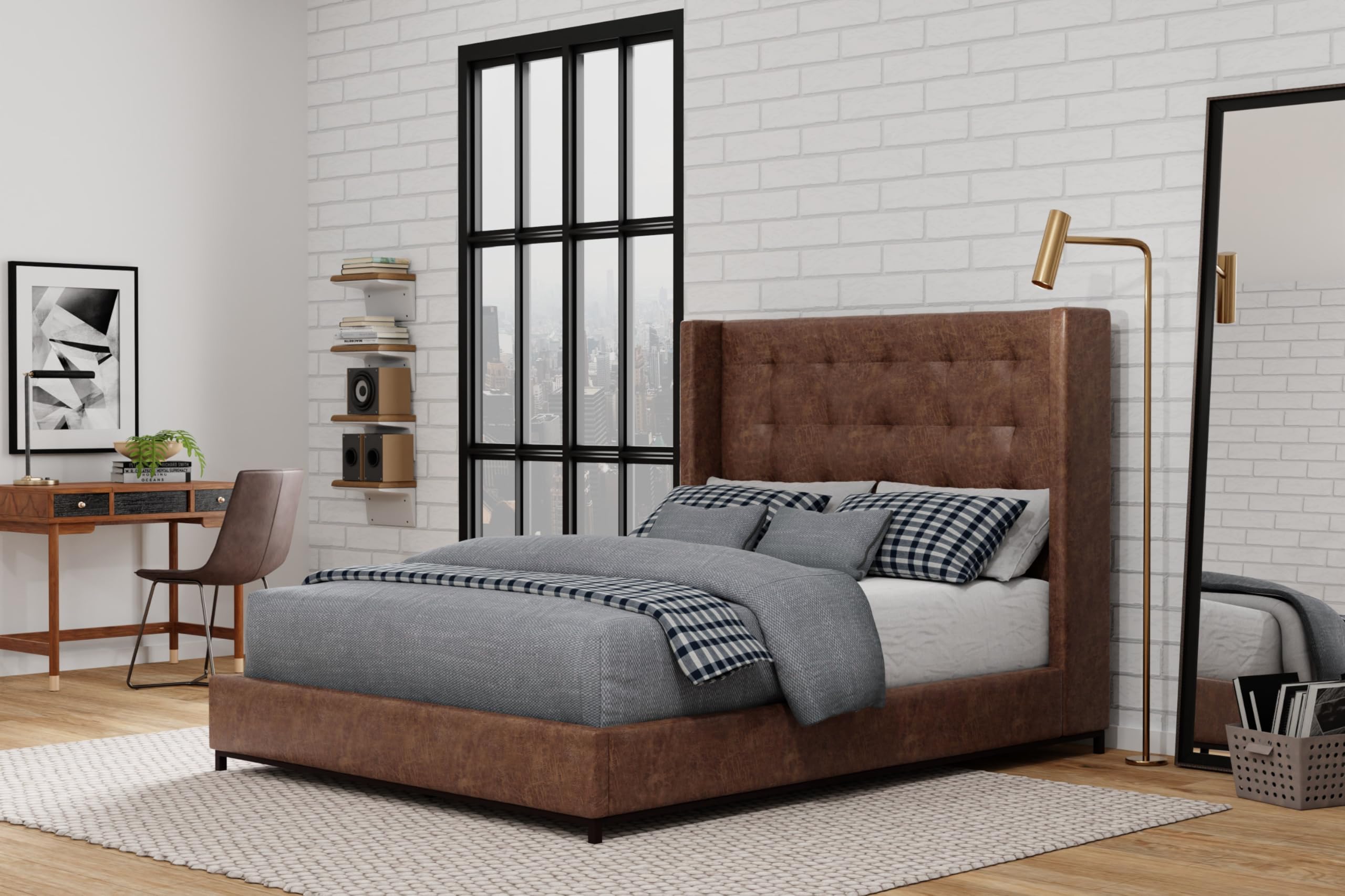 Alpine Furniture, Mundo Full Bed