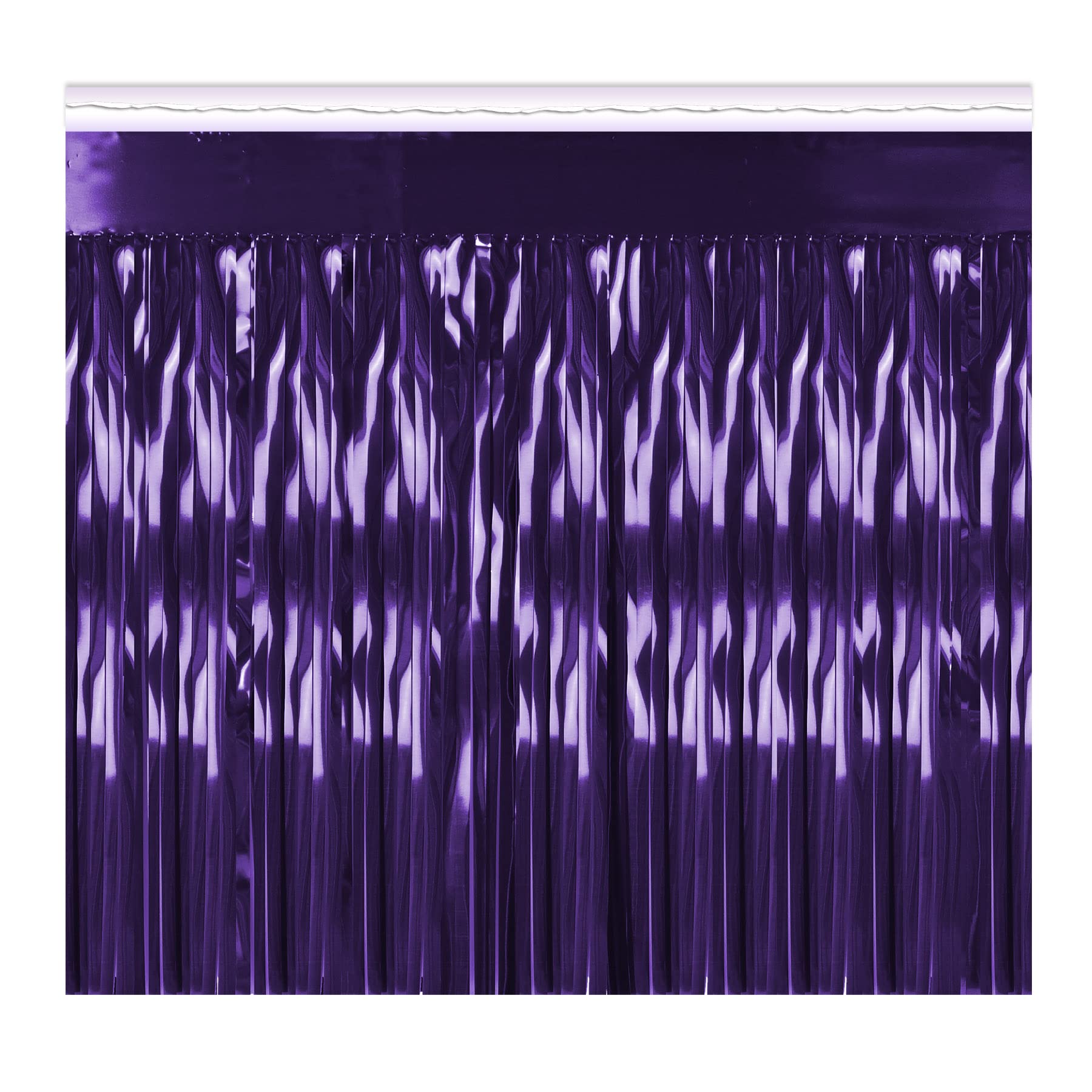 2-Ply FR Metallic Fringe Drape