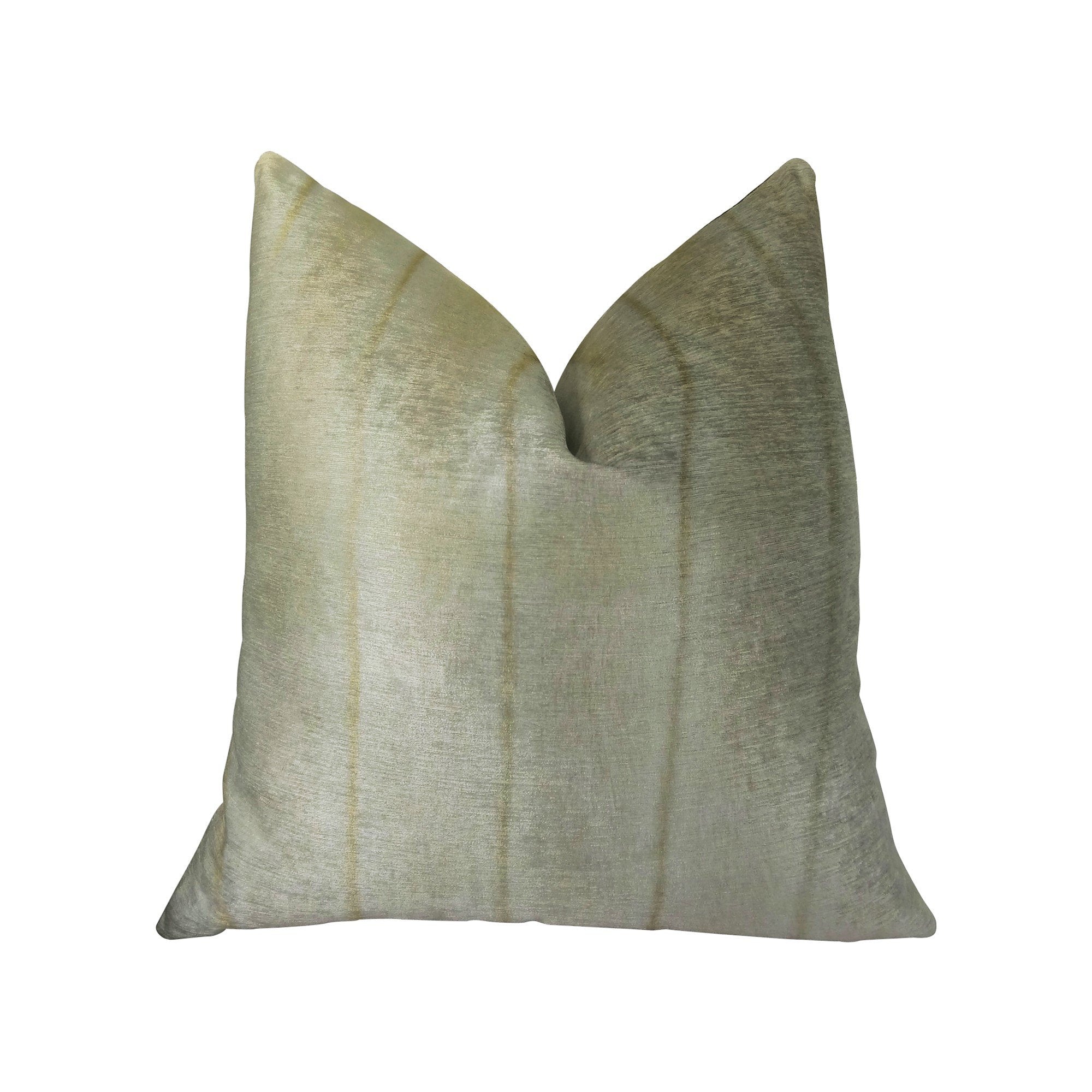 Plutus Brands Plutus Fancy Mink Handmade Throw Pillow, 26 X 26, Ivory Off White