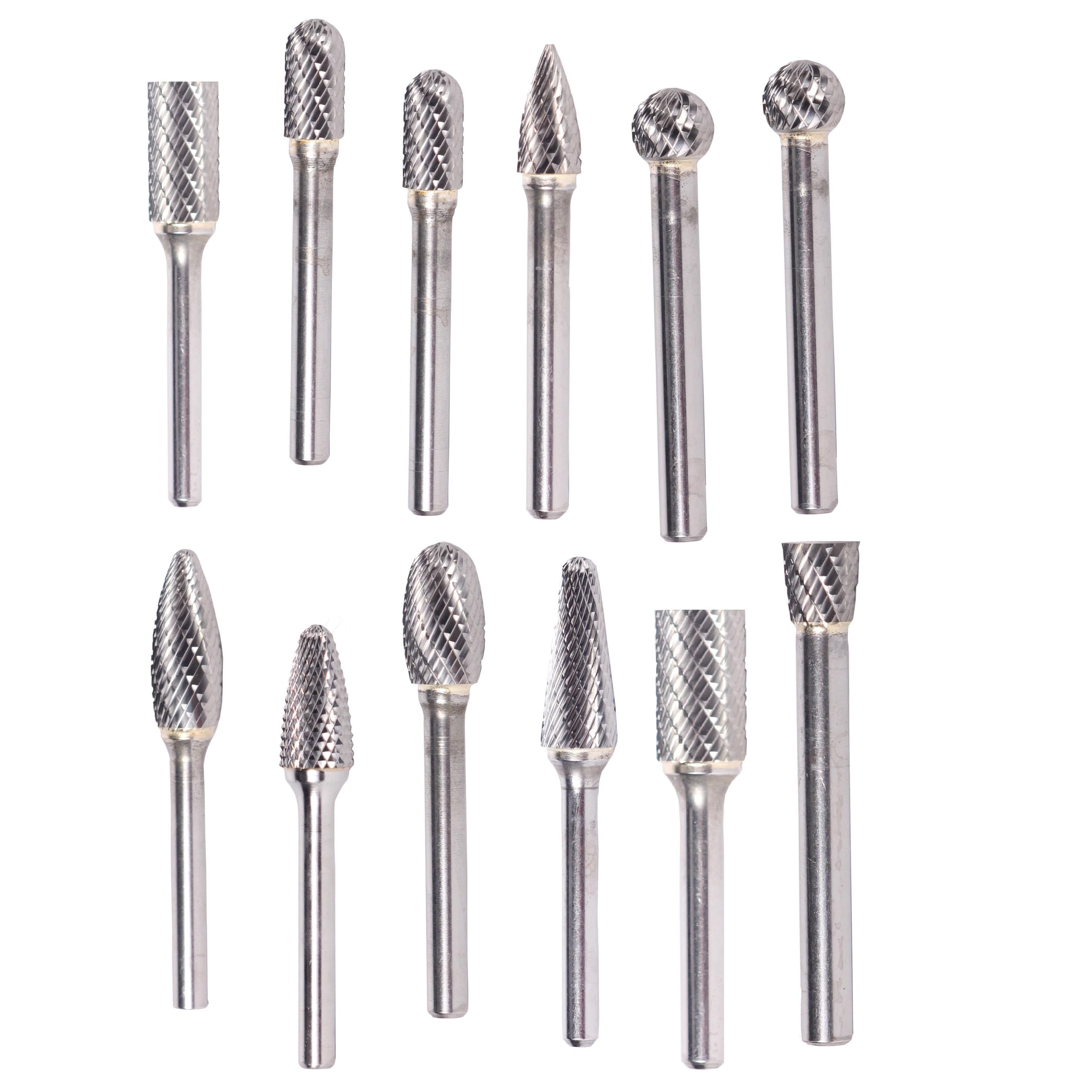 12 Piece Carbide Burr Set, DUL1SET