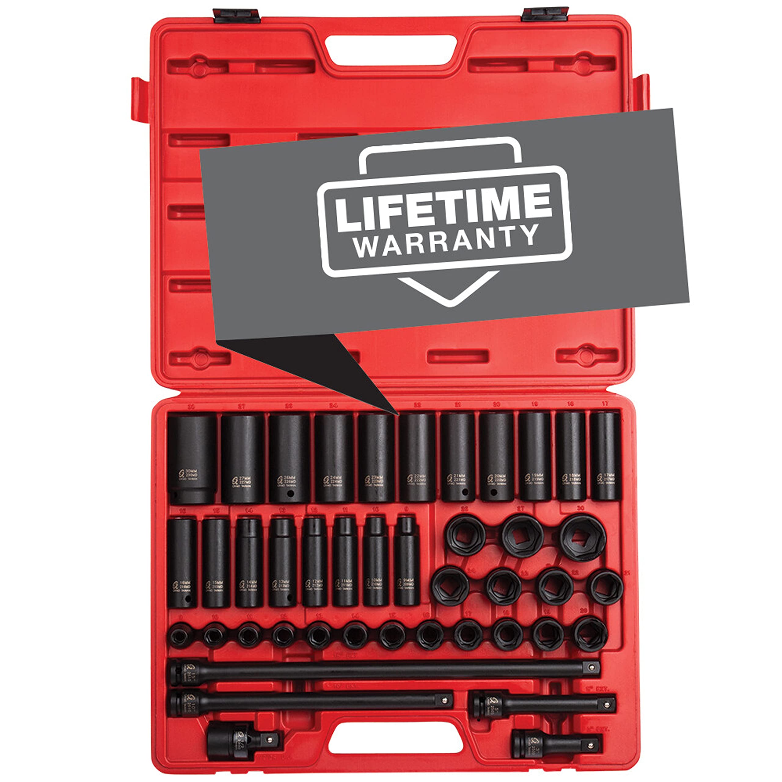 43PC 1/2 DR METRIC IMP SKT SE
