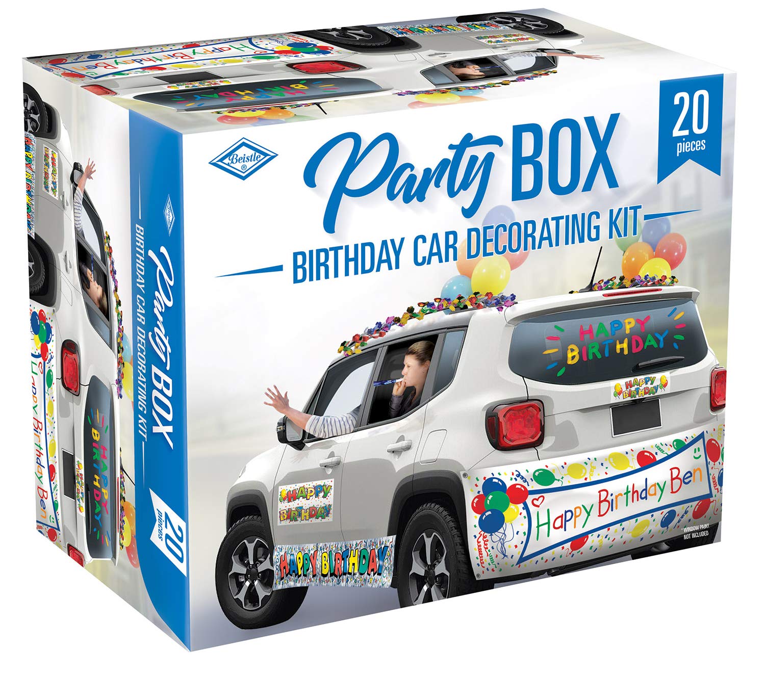 Birthday Car Party Box
